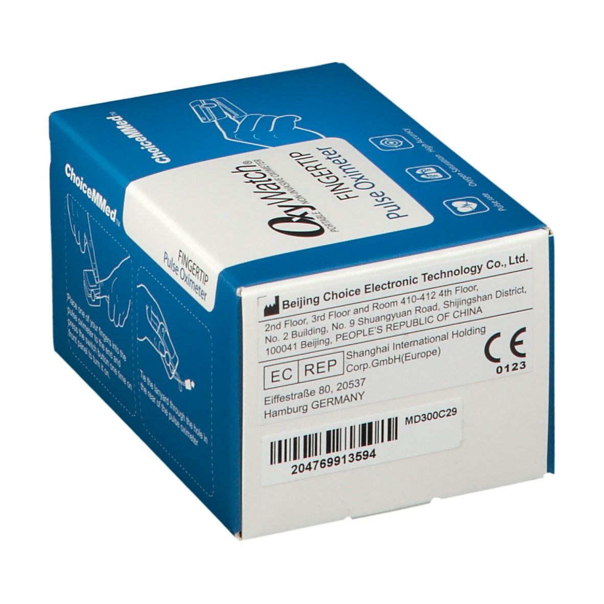 Oxywatch® Fingertip Pulse Oximeter