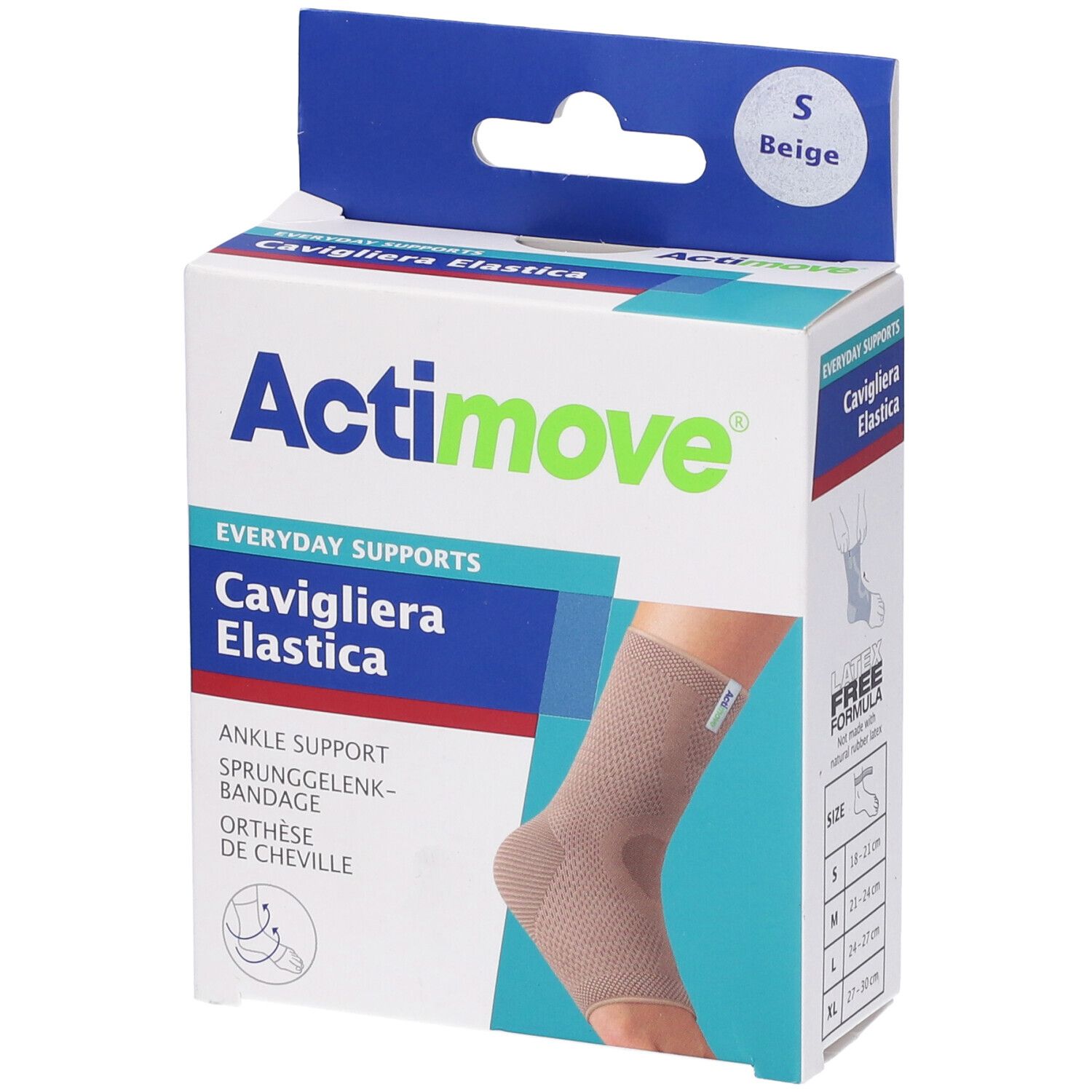Actimove  Cavigliera Elastica Taglia S