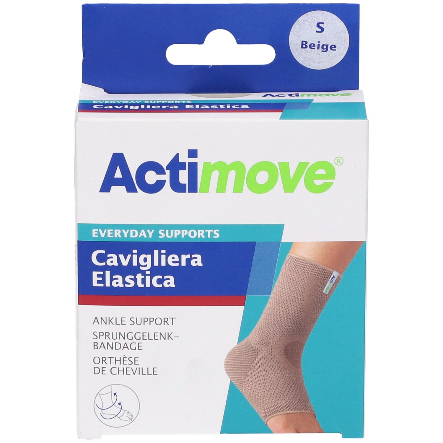 Actimove  Cavigliera Elastica Taglia S