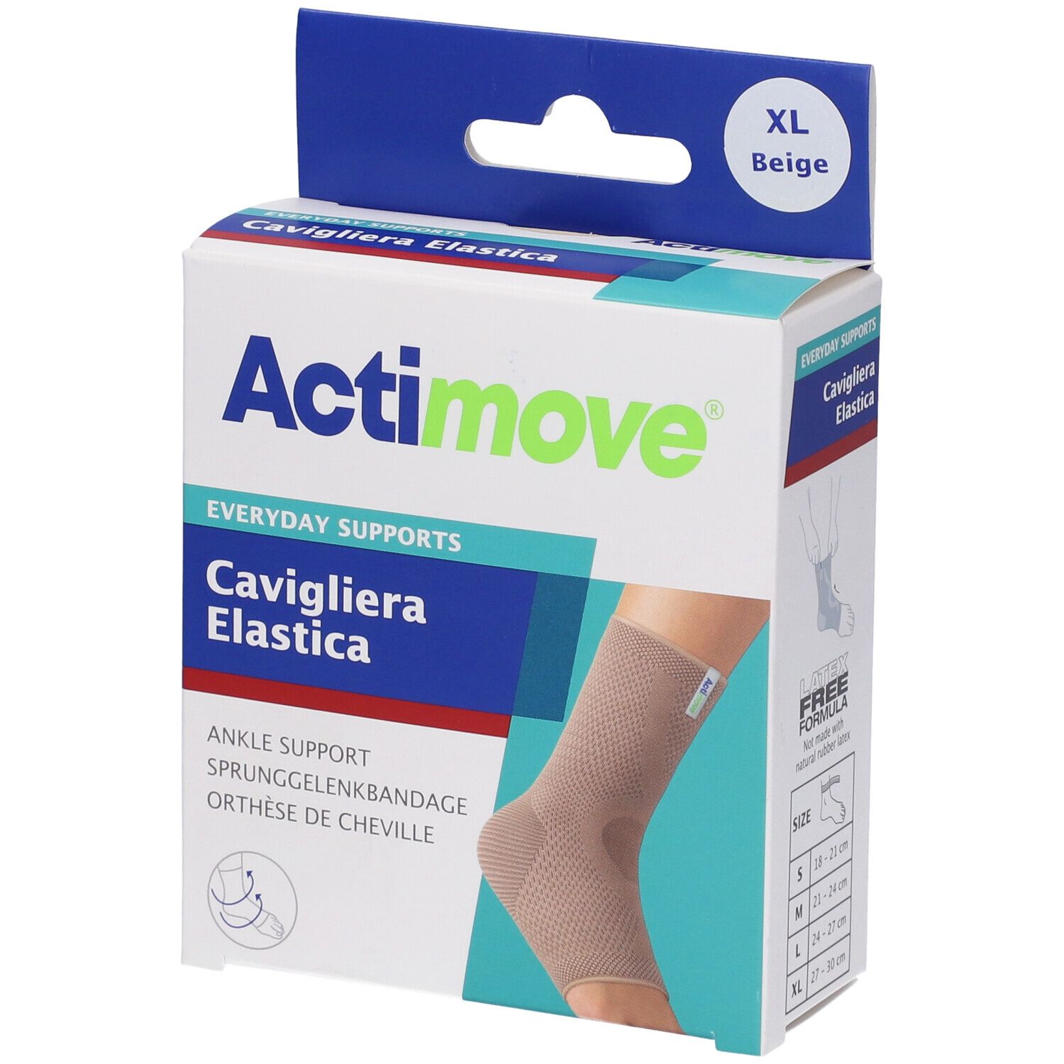 Actimove Everyday Cavigliera Elastica Taglia XL