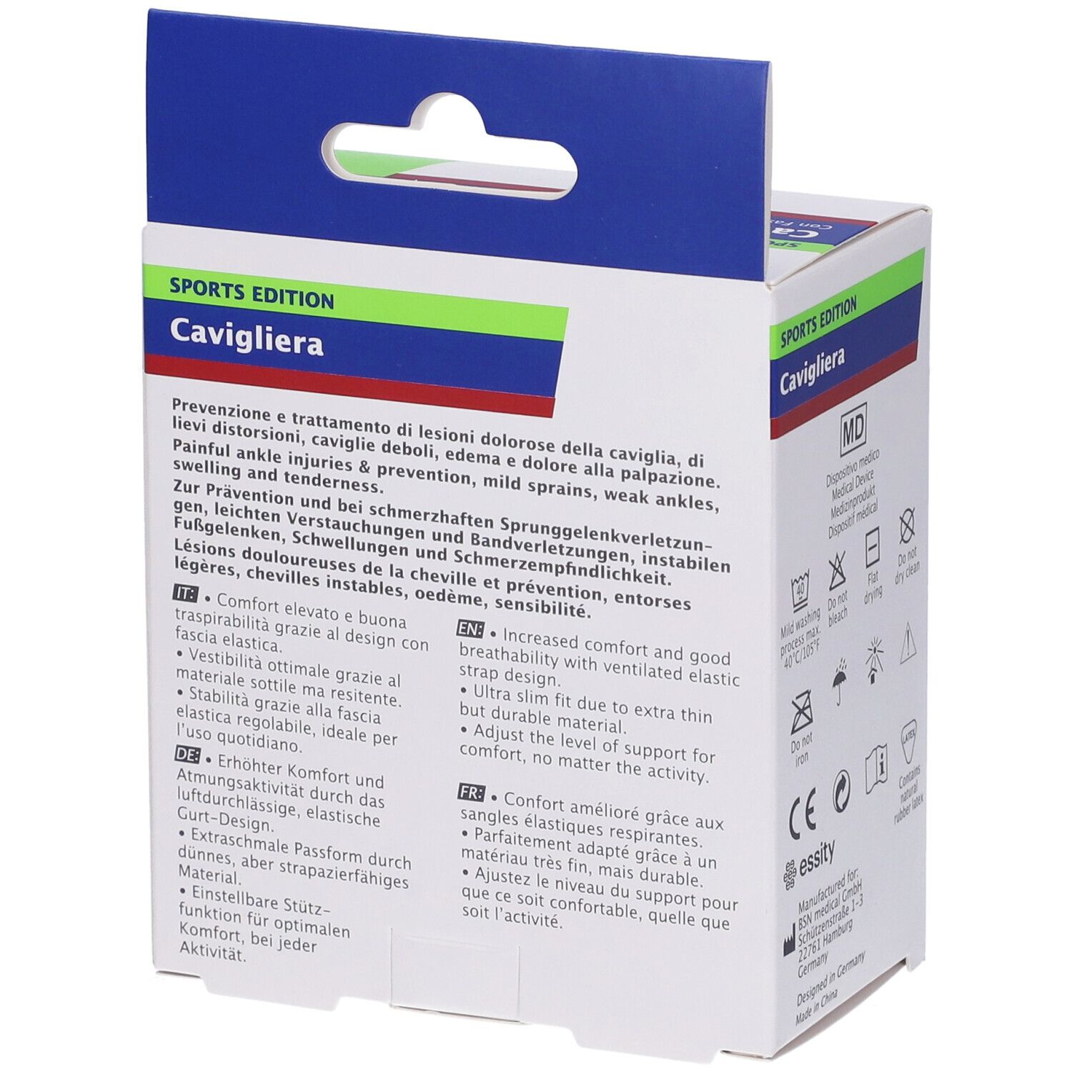 Actimove Sport Cavigliera Elastica Taglia L