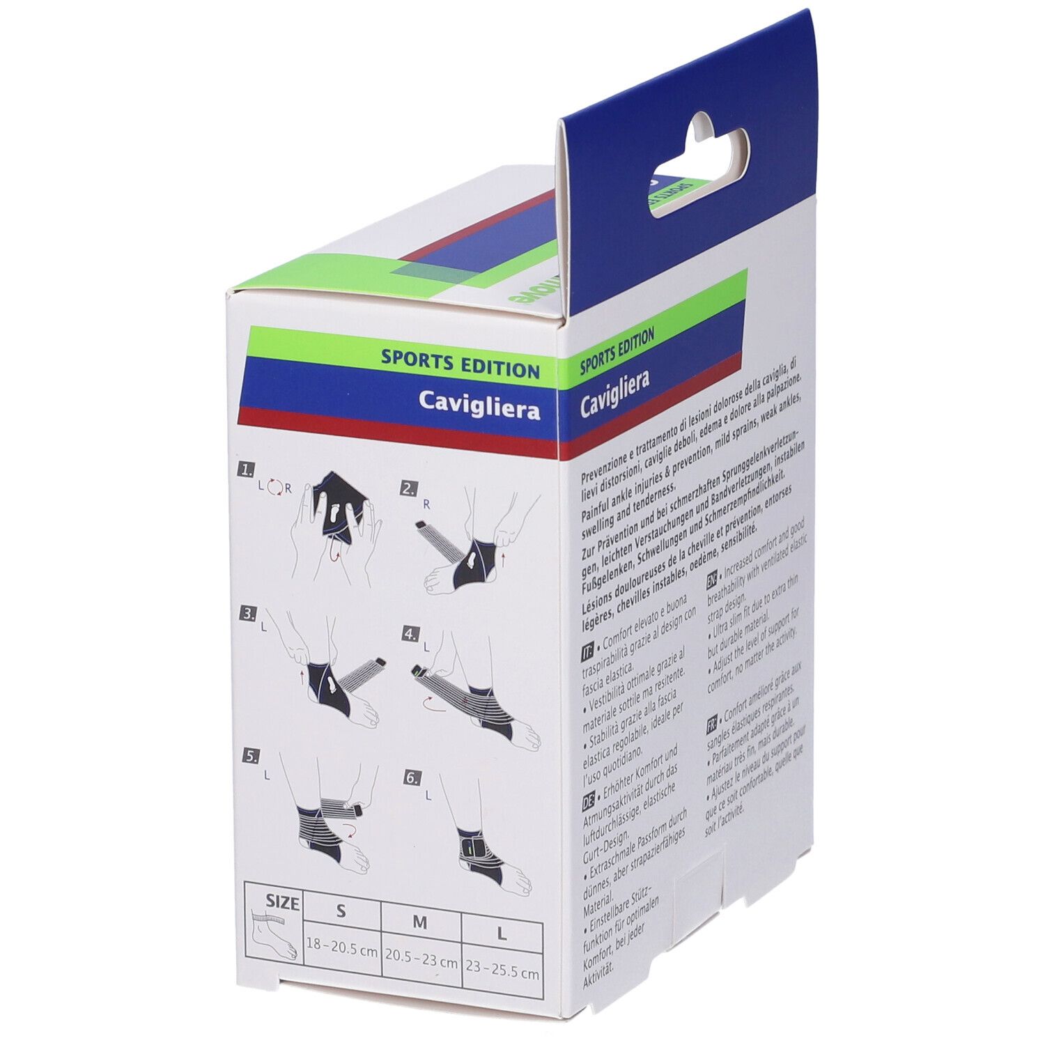 Actimove Sport Cavigliera Elastica Taglia L