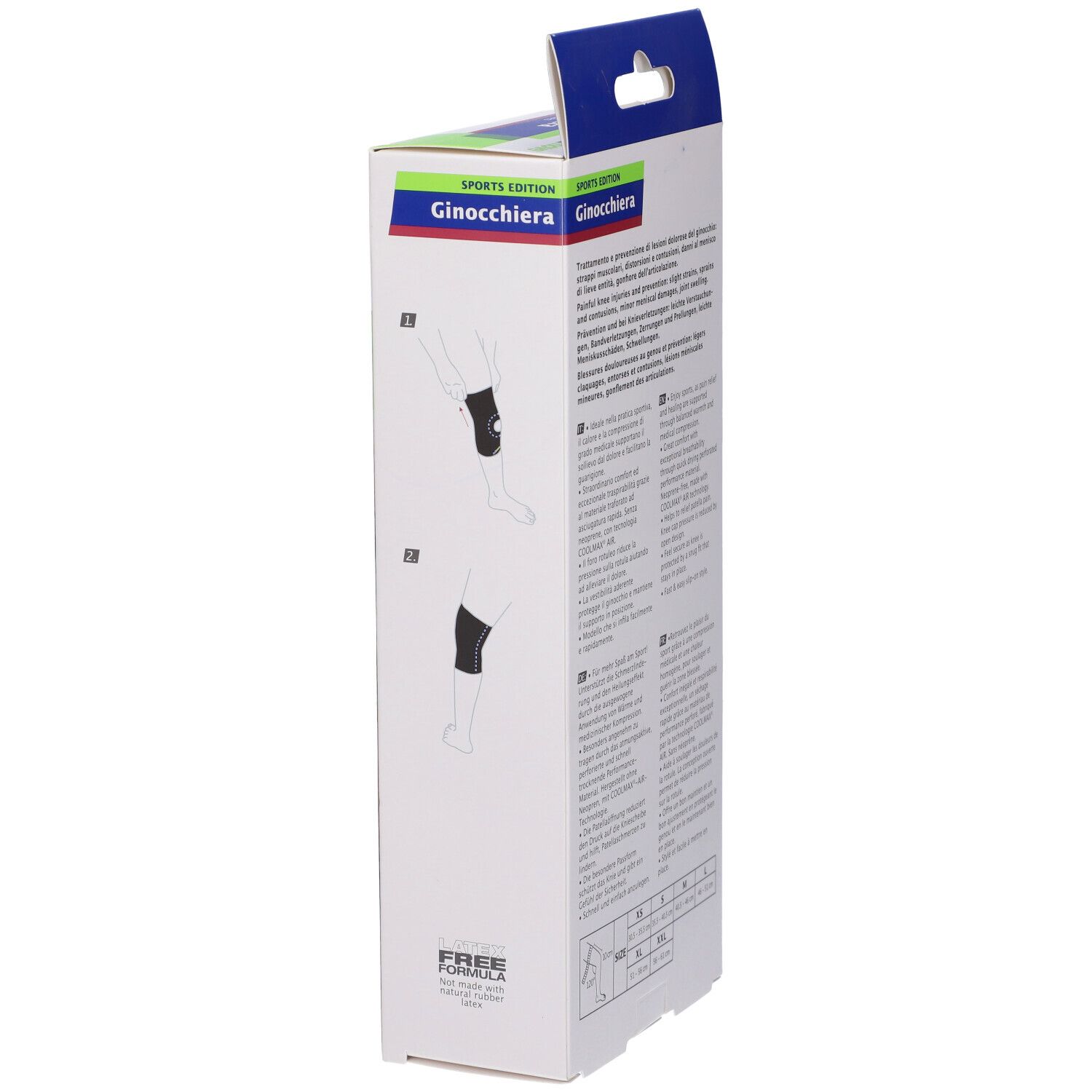 Actimove Sports Edition Ginocchiera Con Foro Rotuleo M