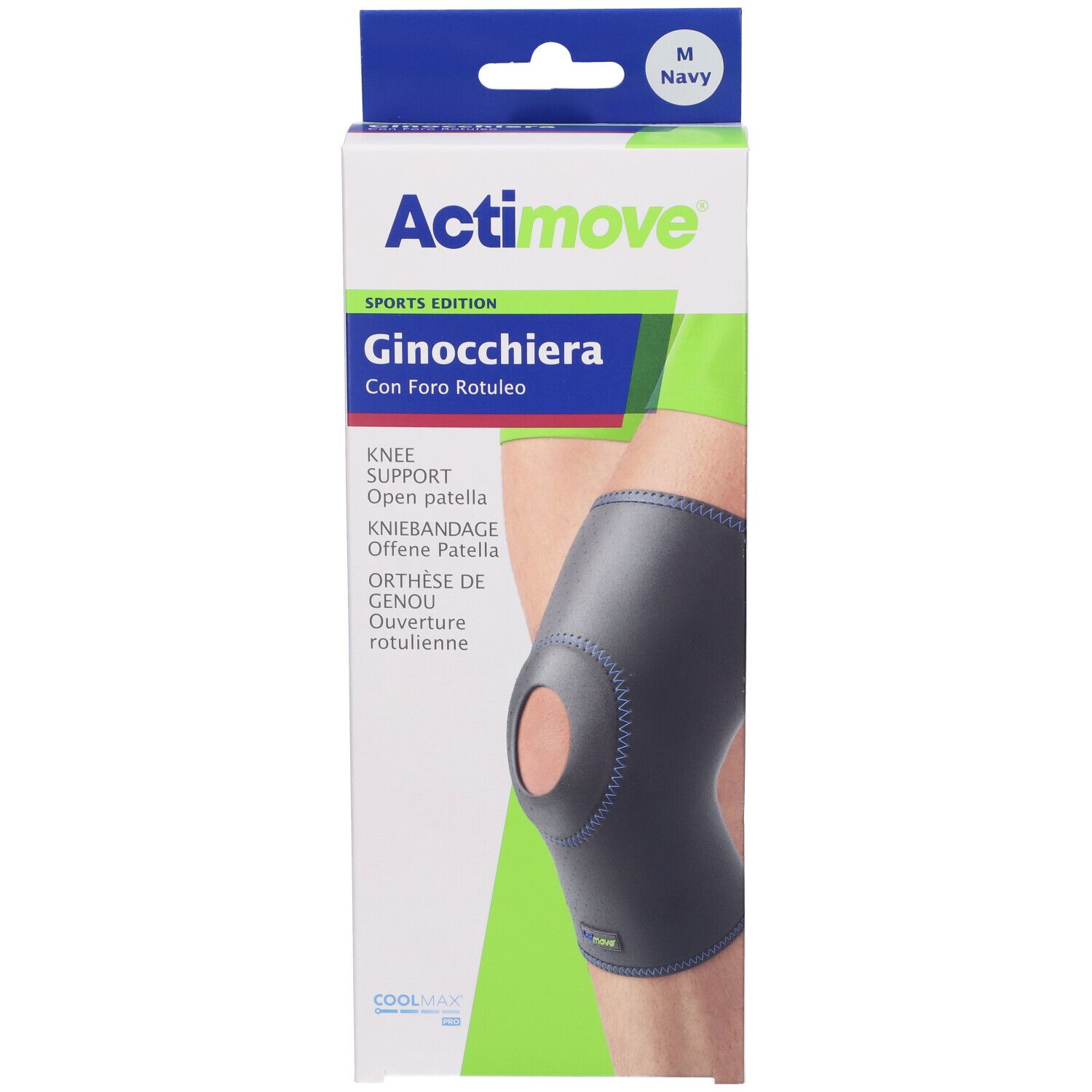 Actimove Sports Edition Ginocchiera Con Foro Rotuleo M