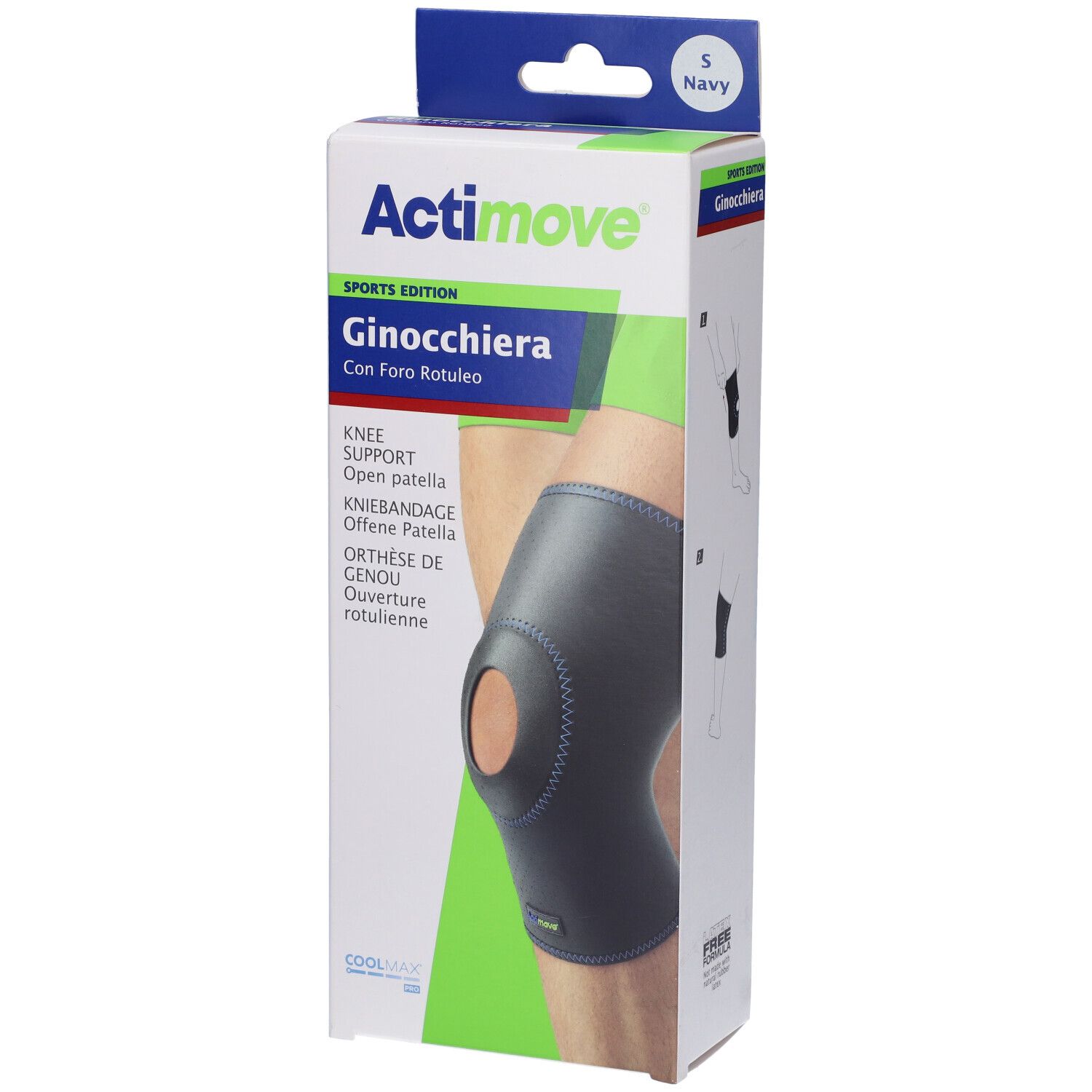 Actimove Sports Edition Ginocchiera Con Foro Rotuleo S