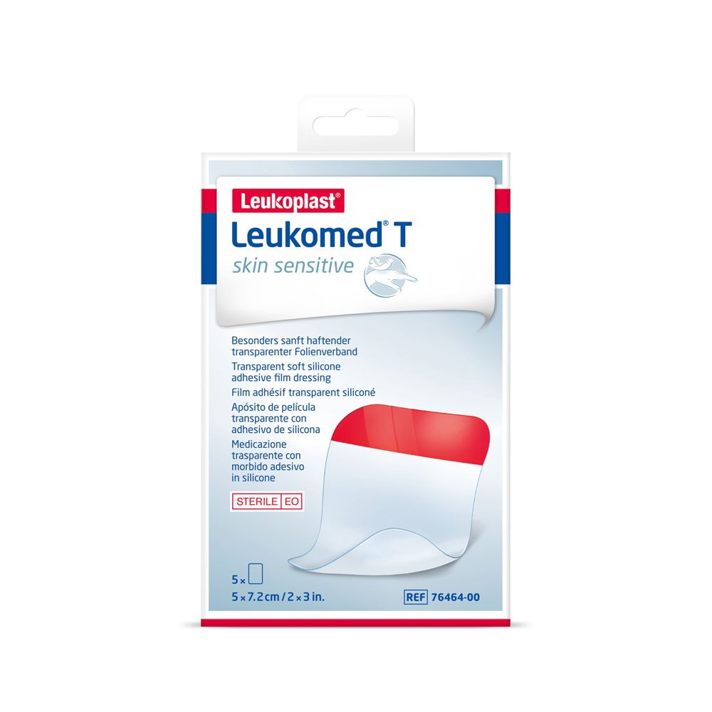 Leukomed T Skin Sensitive Medicazione 5x7,2Cm