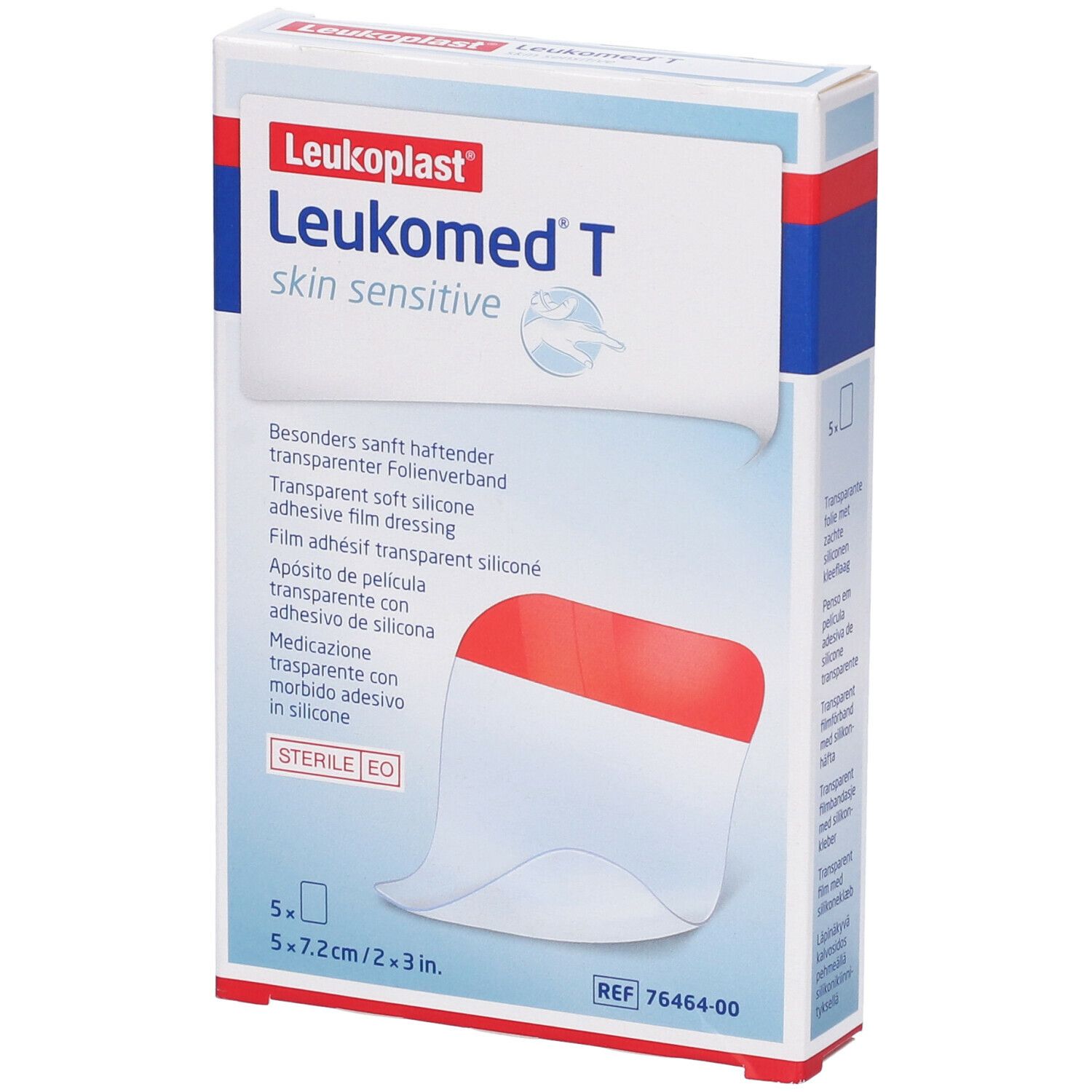 Leukomed T Skin Sensitive Medicazione 5x7,2Cm