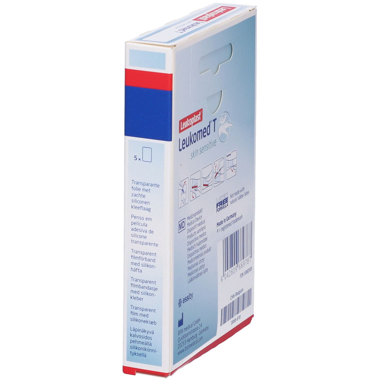 Leukomed T Skin Sensitive Medicazione 5x7,2Cm