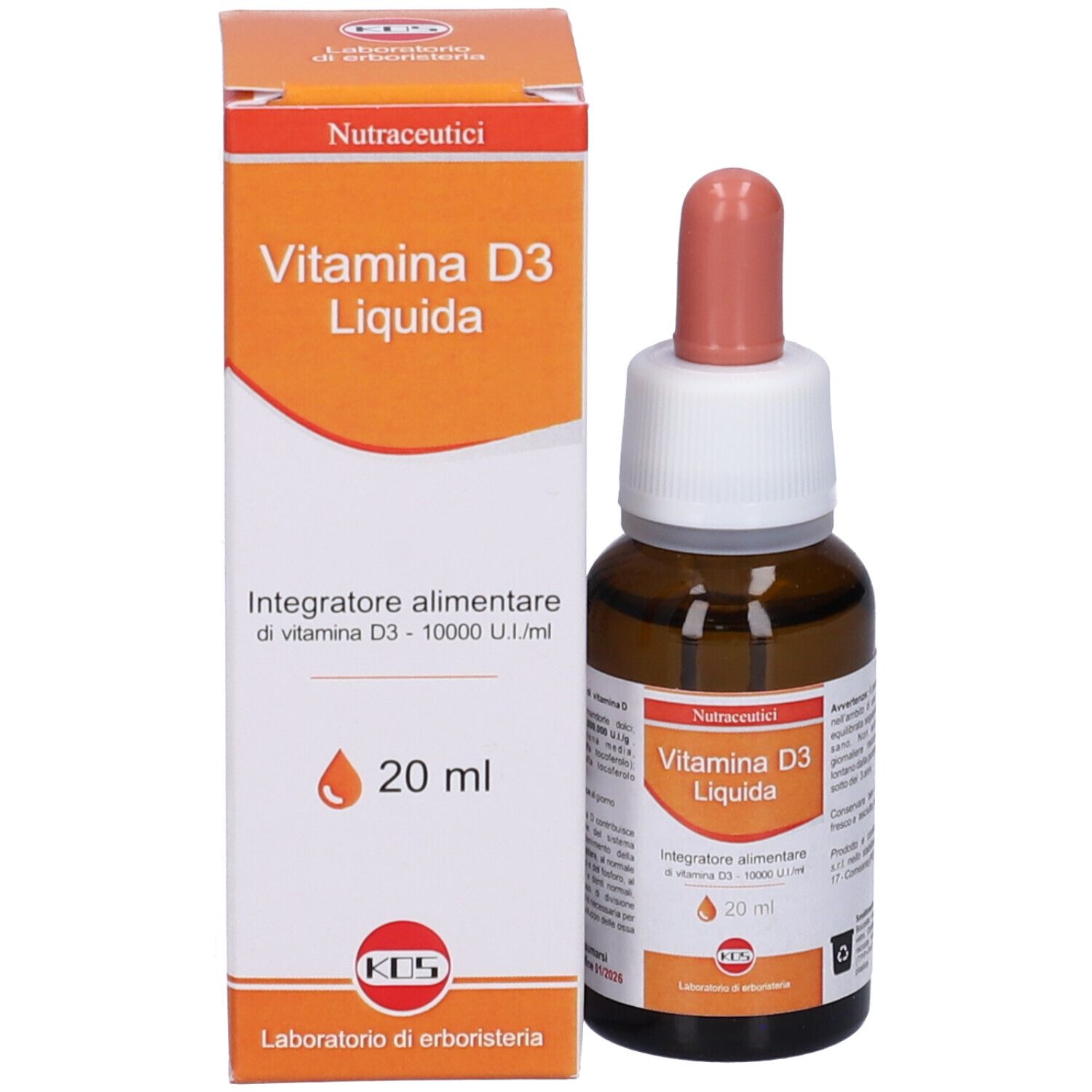 KOS Vitamina D3 Liquida Gocce