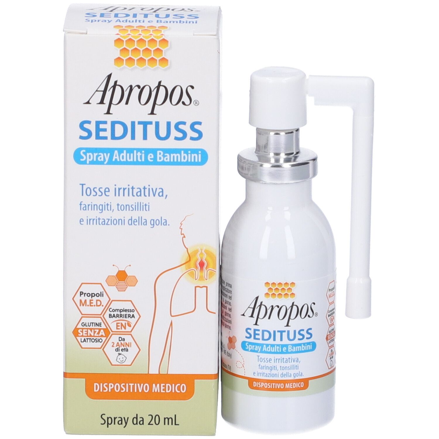 Apropos Sedituss Spray Adulti/Bambini 20 Ml
