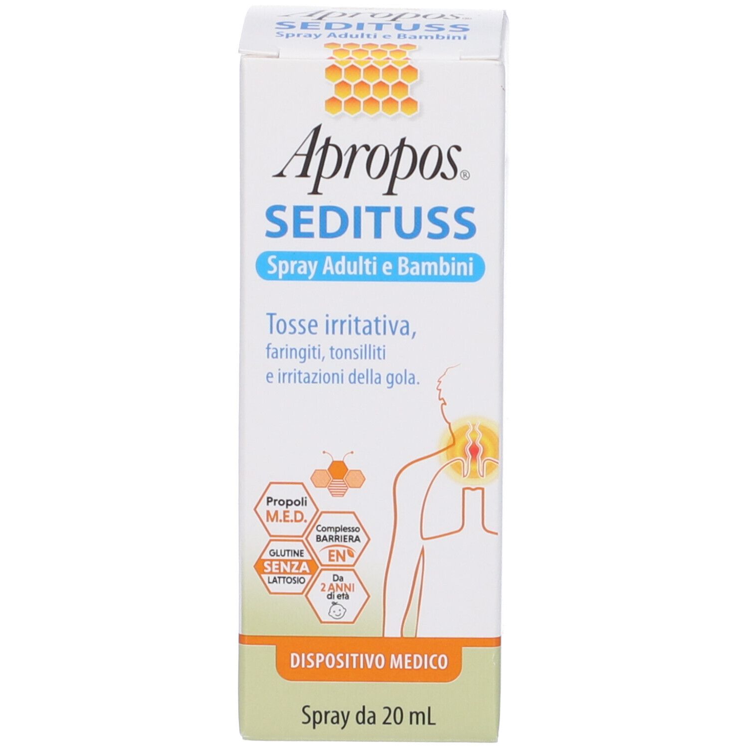 Apropos Sedituss Spray Adulti/Bambini 20 Ml
