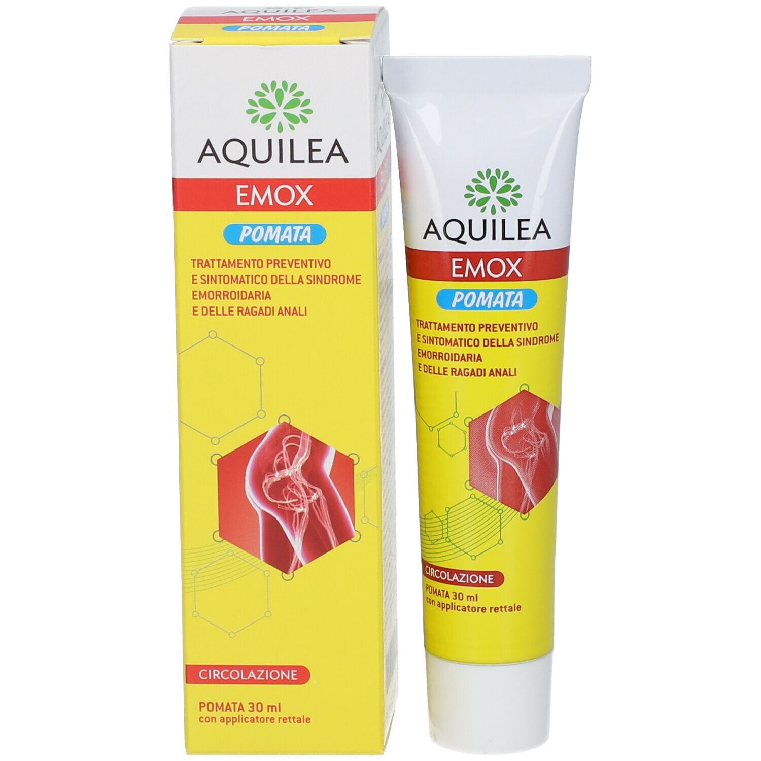 Aquilea emox pomata emolliente emorroidi 30 ml