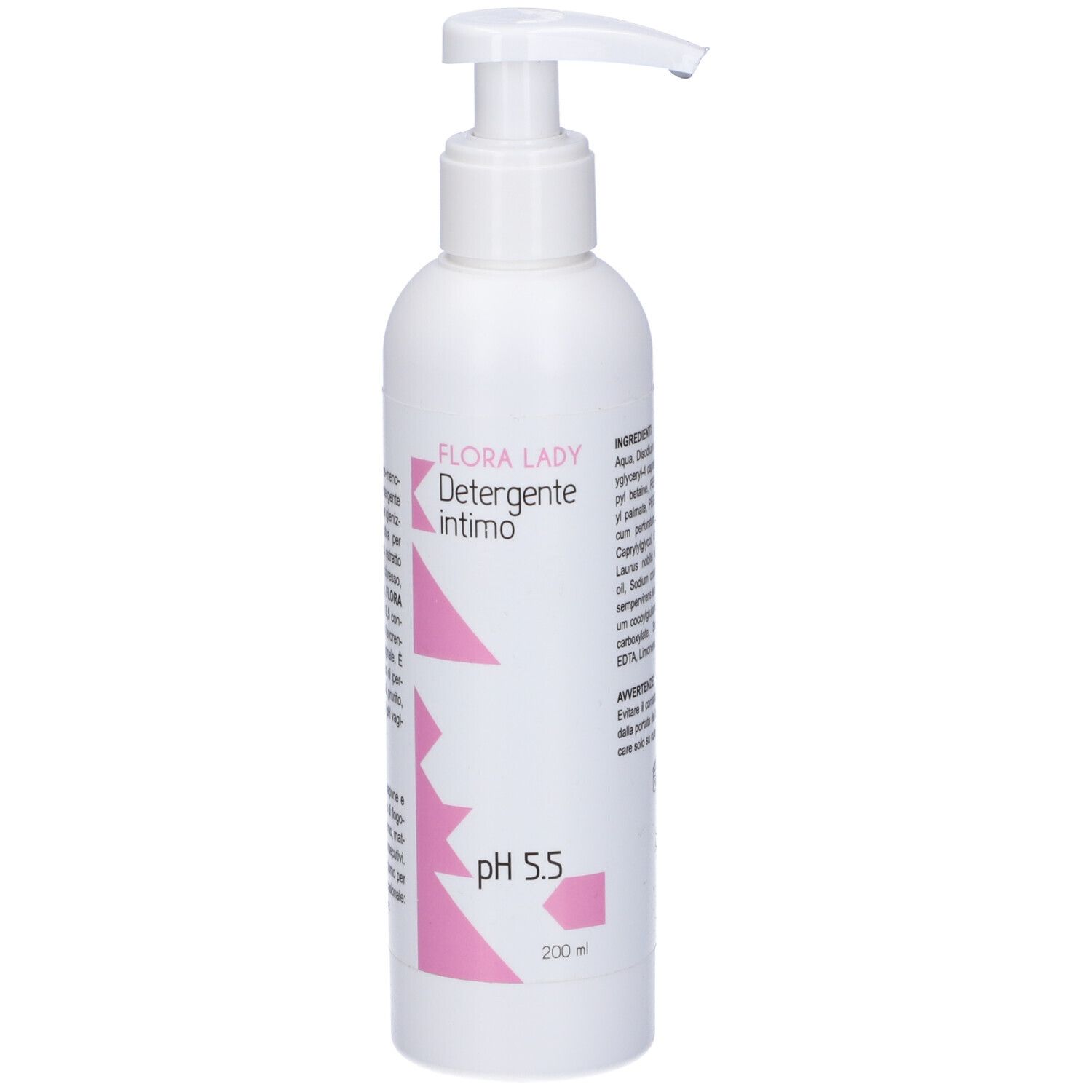 Flora Lady Detergente Intimo Ph 5,5 200 Ml