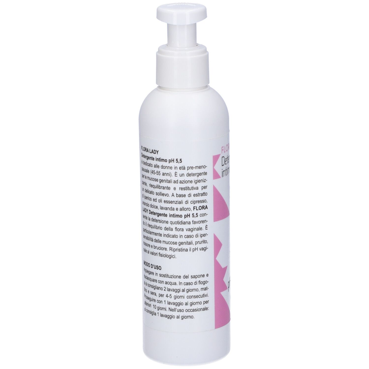 Flora Lady Detergente Intimo Ph 5,5 200 Ml