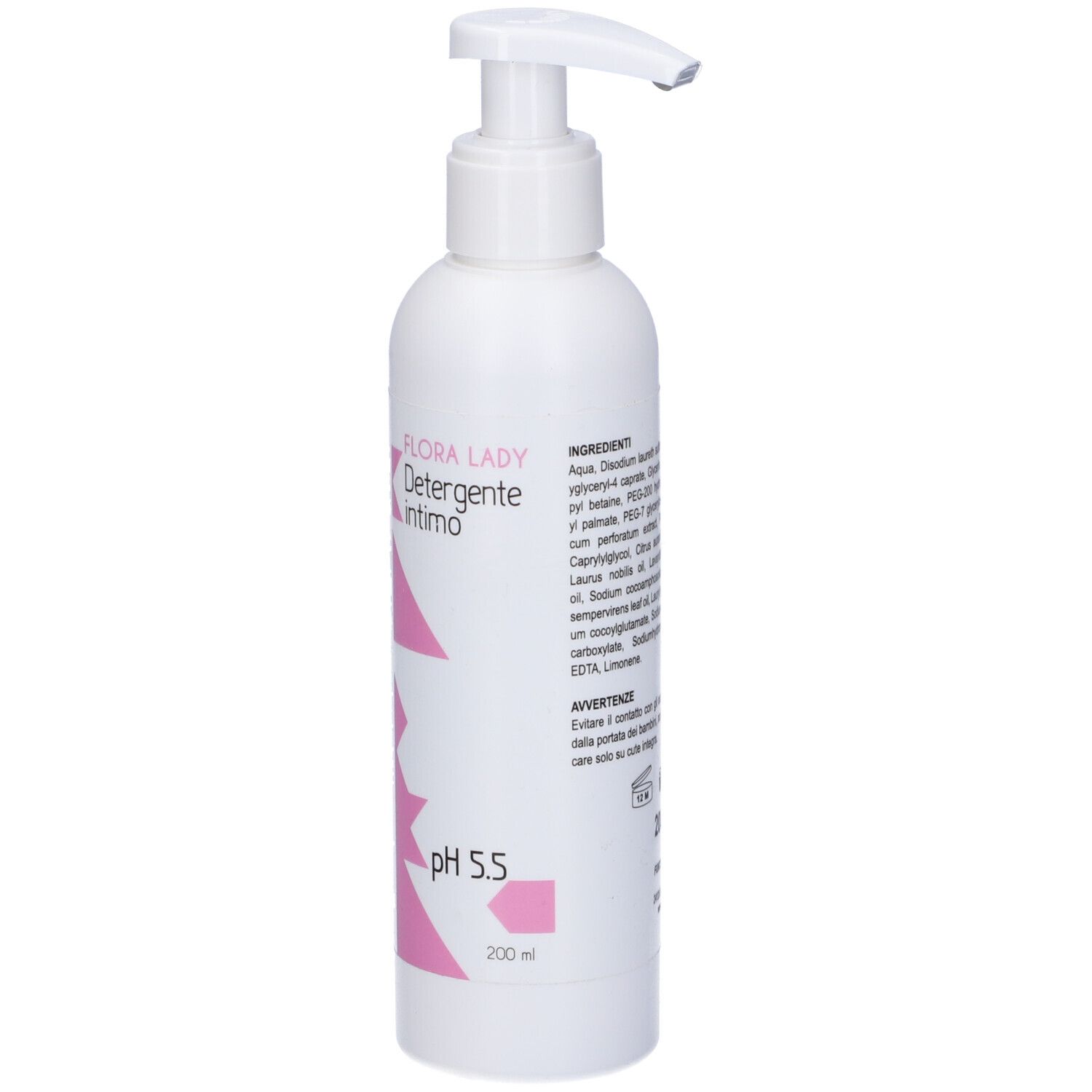 Flora Lady Detergente Intimo Ph 5,5 200 Ml