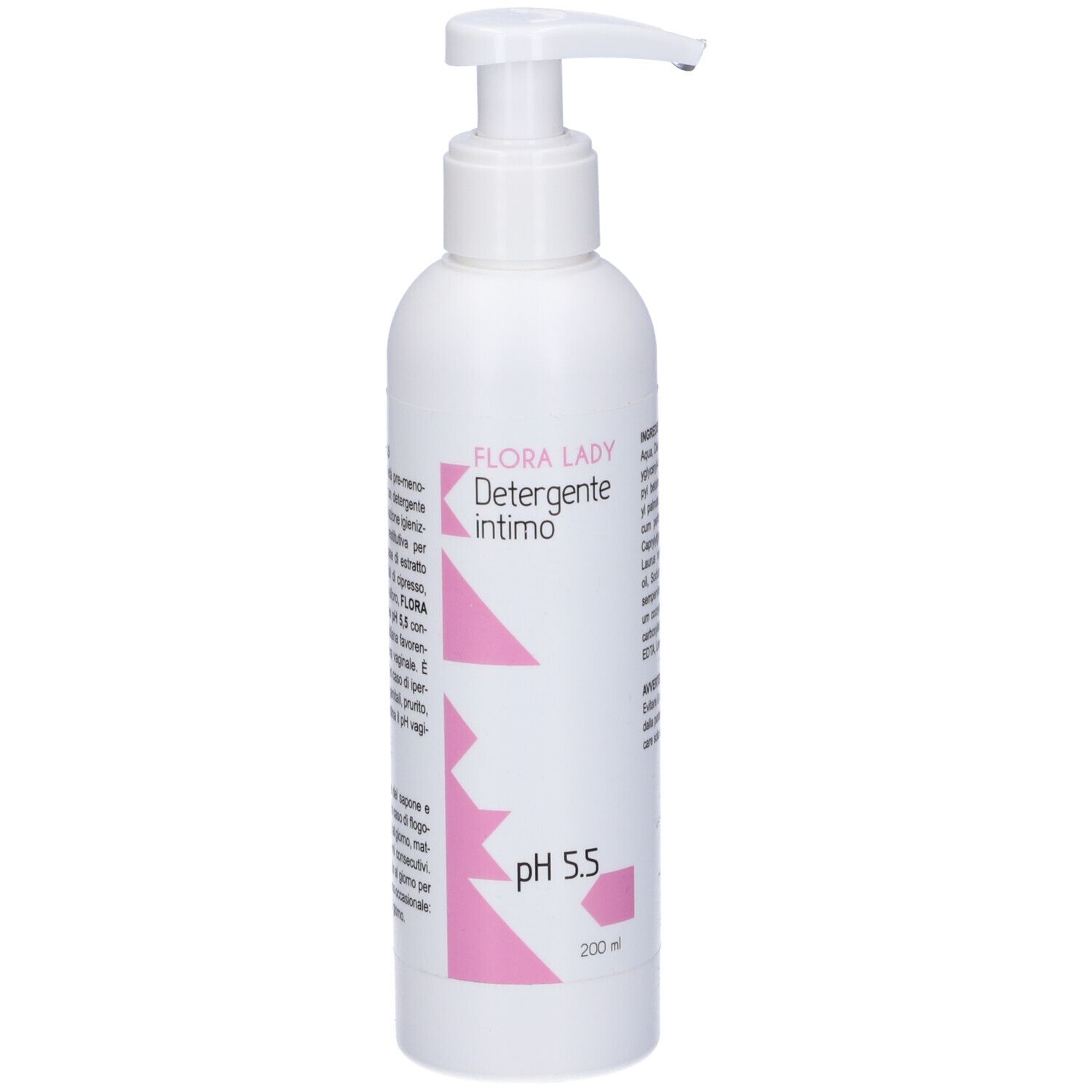 Flora Lady Detergente Intimo Ph 5,5 200 Ml