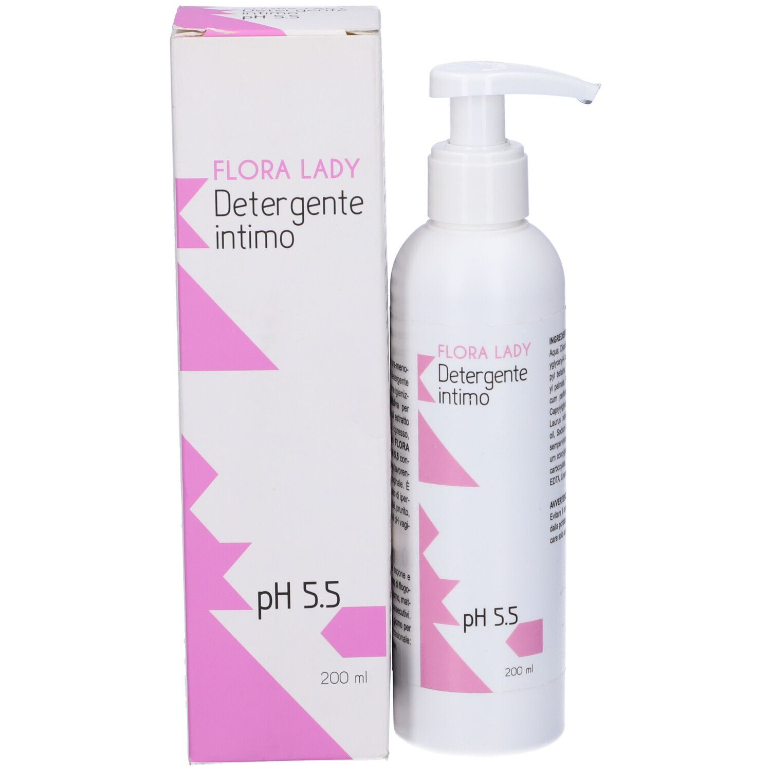 Flora Lady Detergente Intimo Ph 5,5 200 Ml
