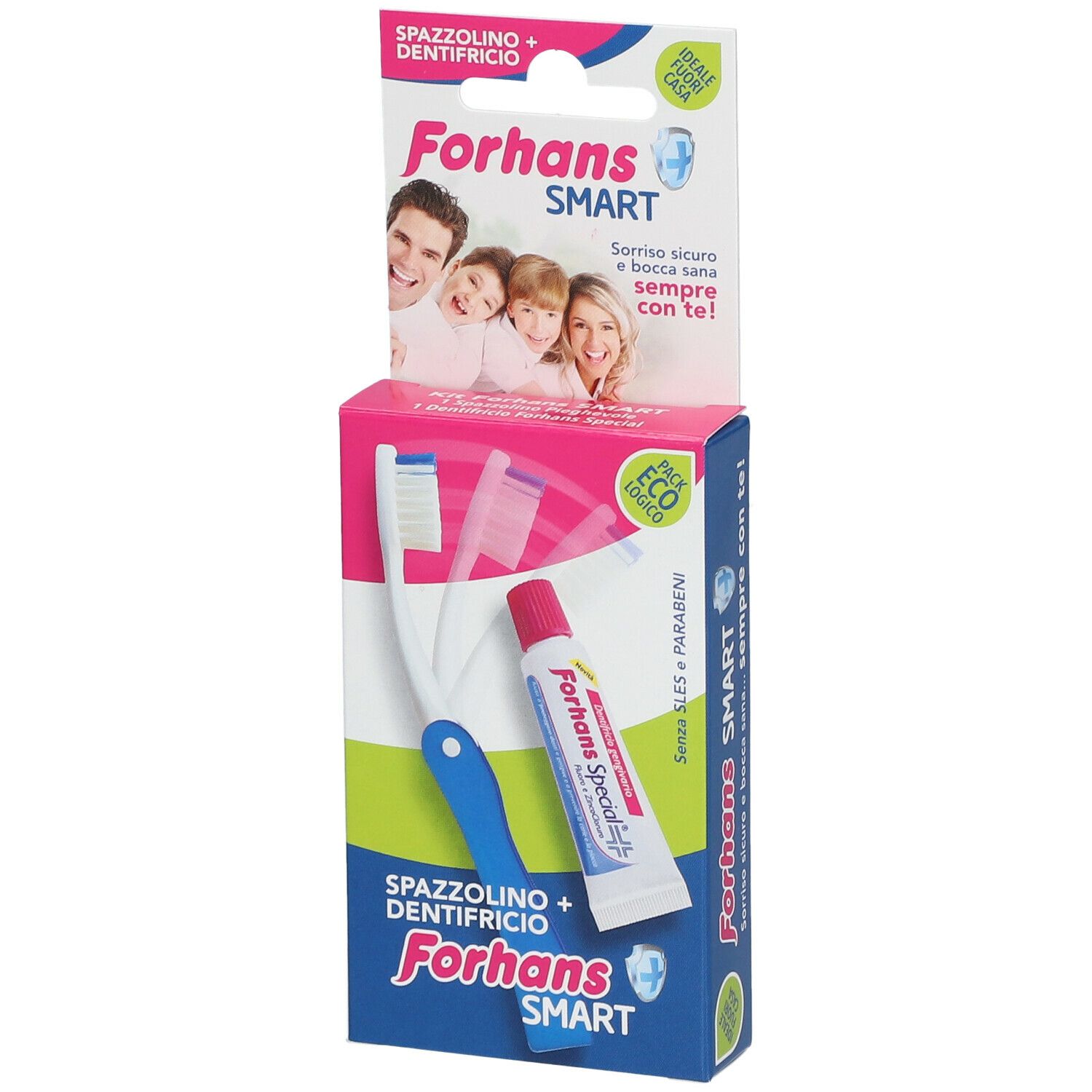 Forhans Smart Kit Spazzolino+Dentifricio