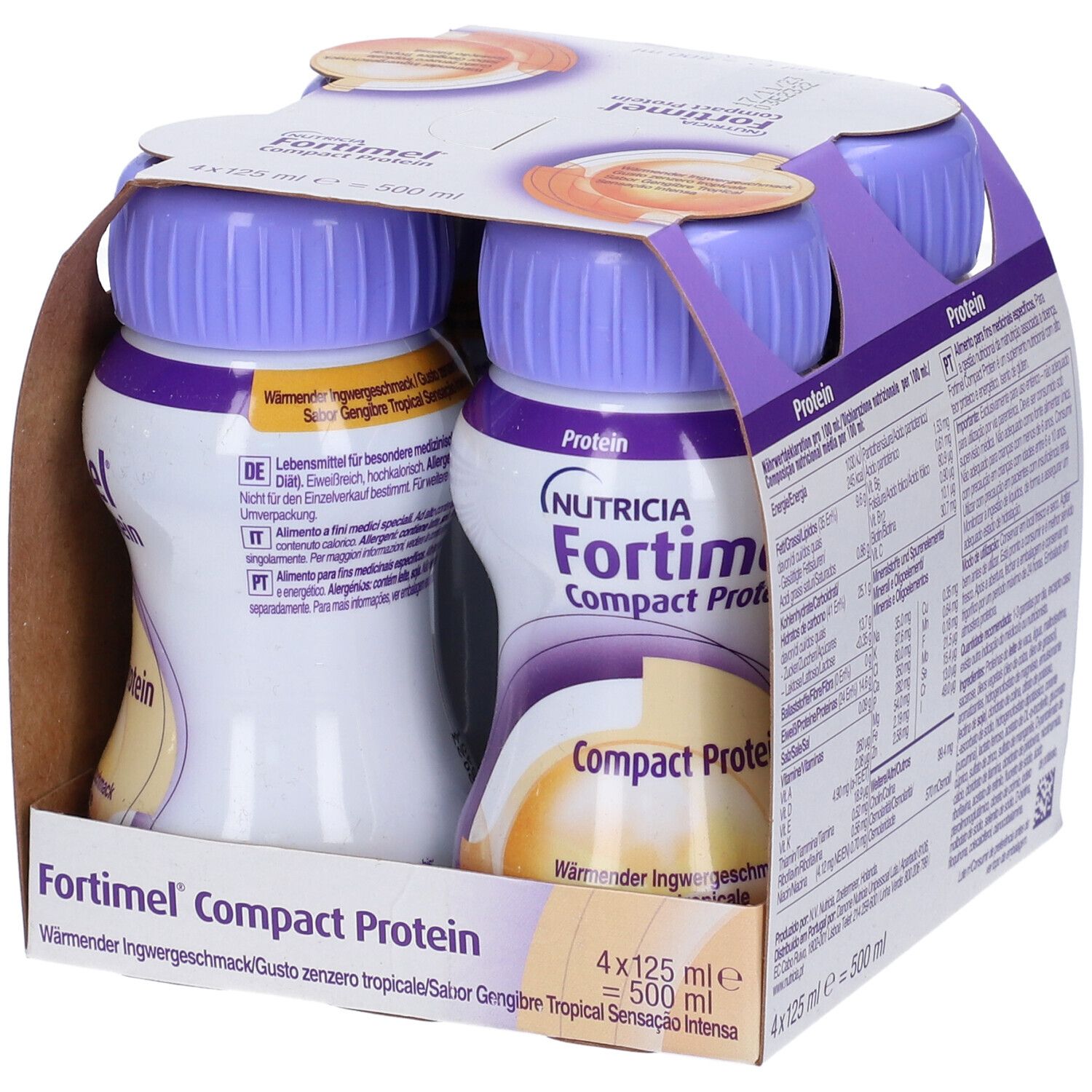 Fortimel Compact Protein Hot Tropical Zenzero