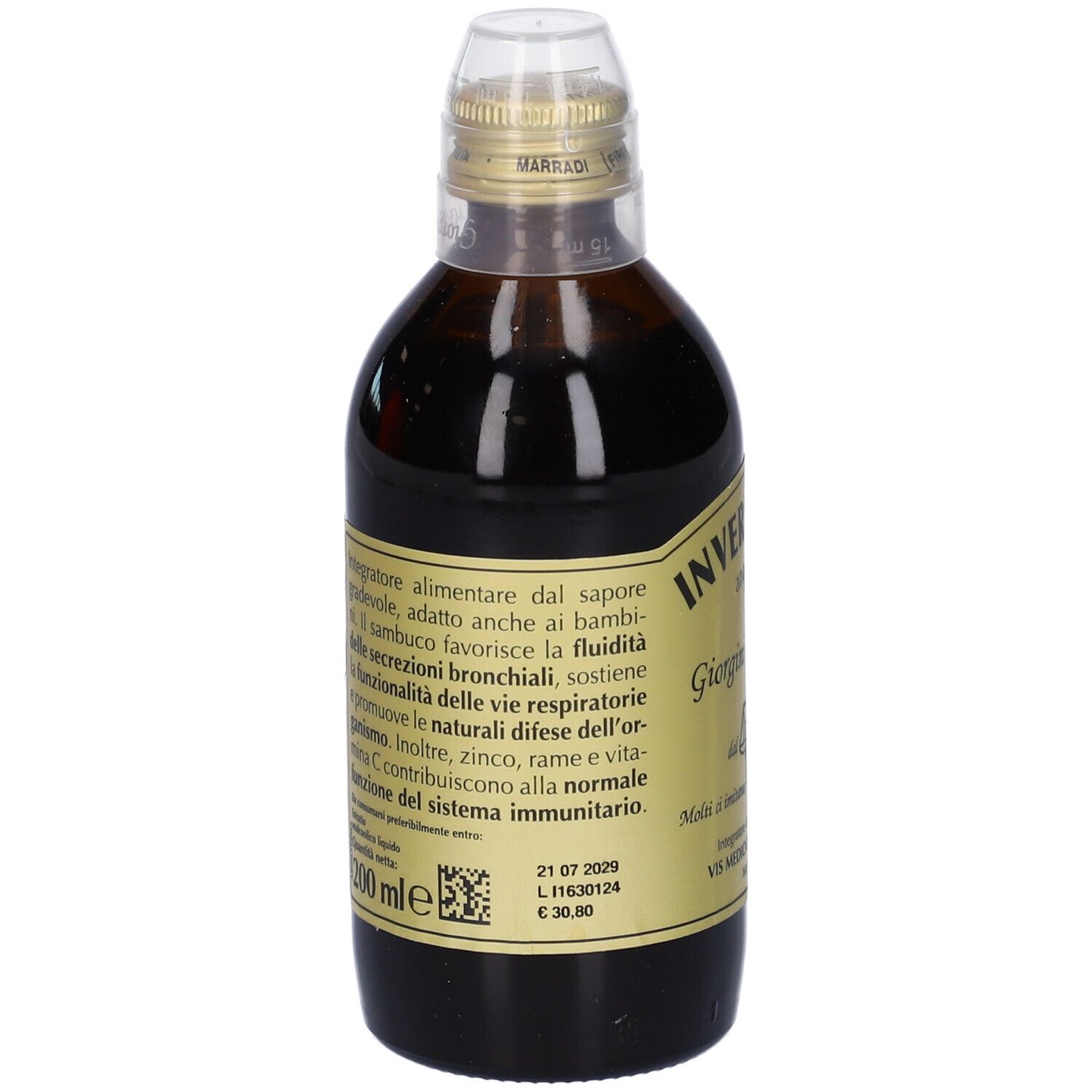 Invernosano Liquido Analcolico 200 Ml