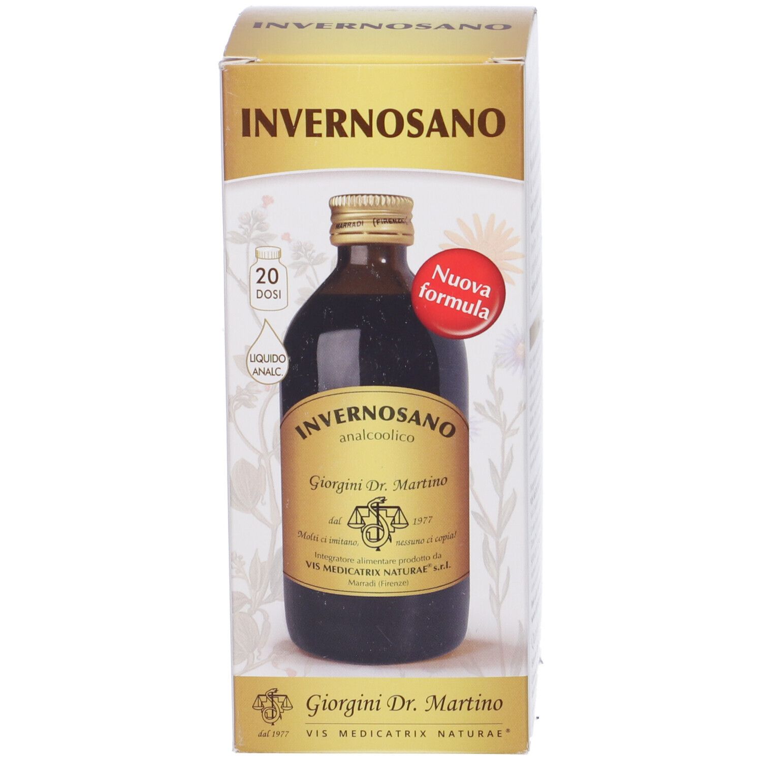 Invernosano Liquido Analcolico 200 Ml