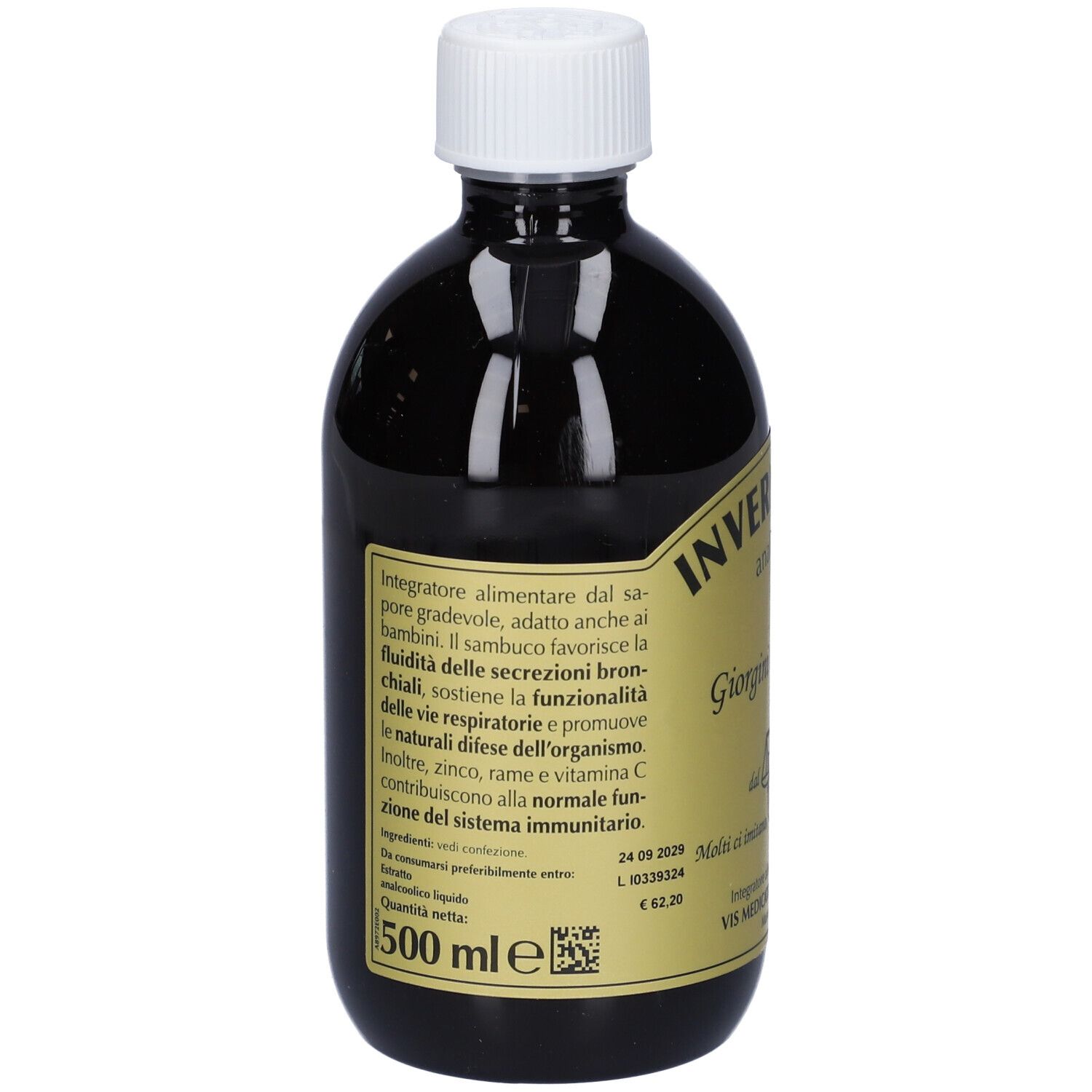 Invernosano Liquido Analcolico 500 Ml