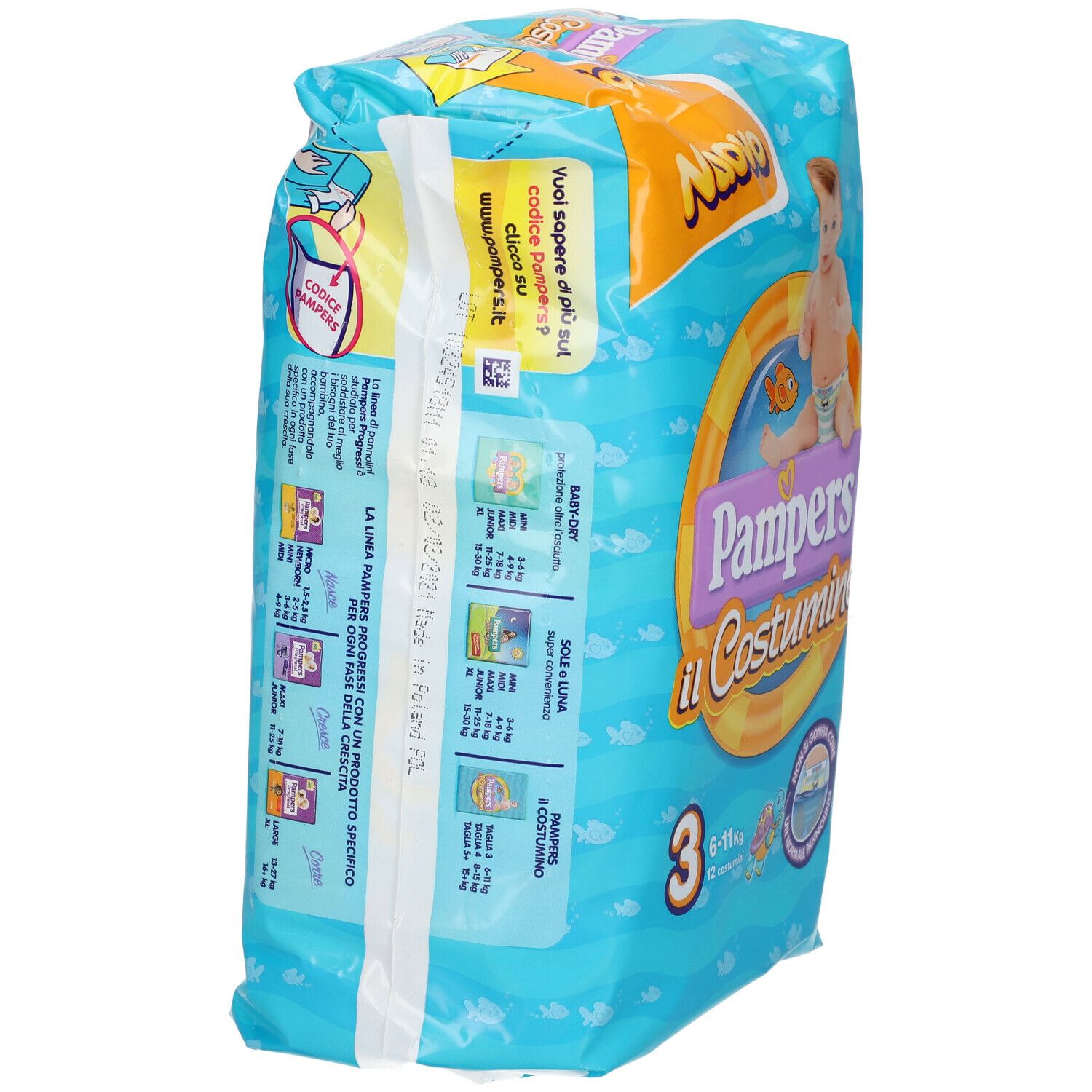 Pampers Il Costumino 3 (6-11 kg)