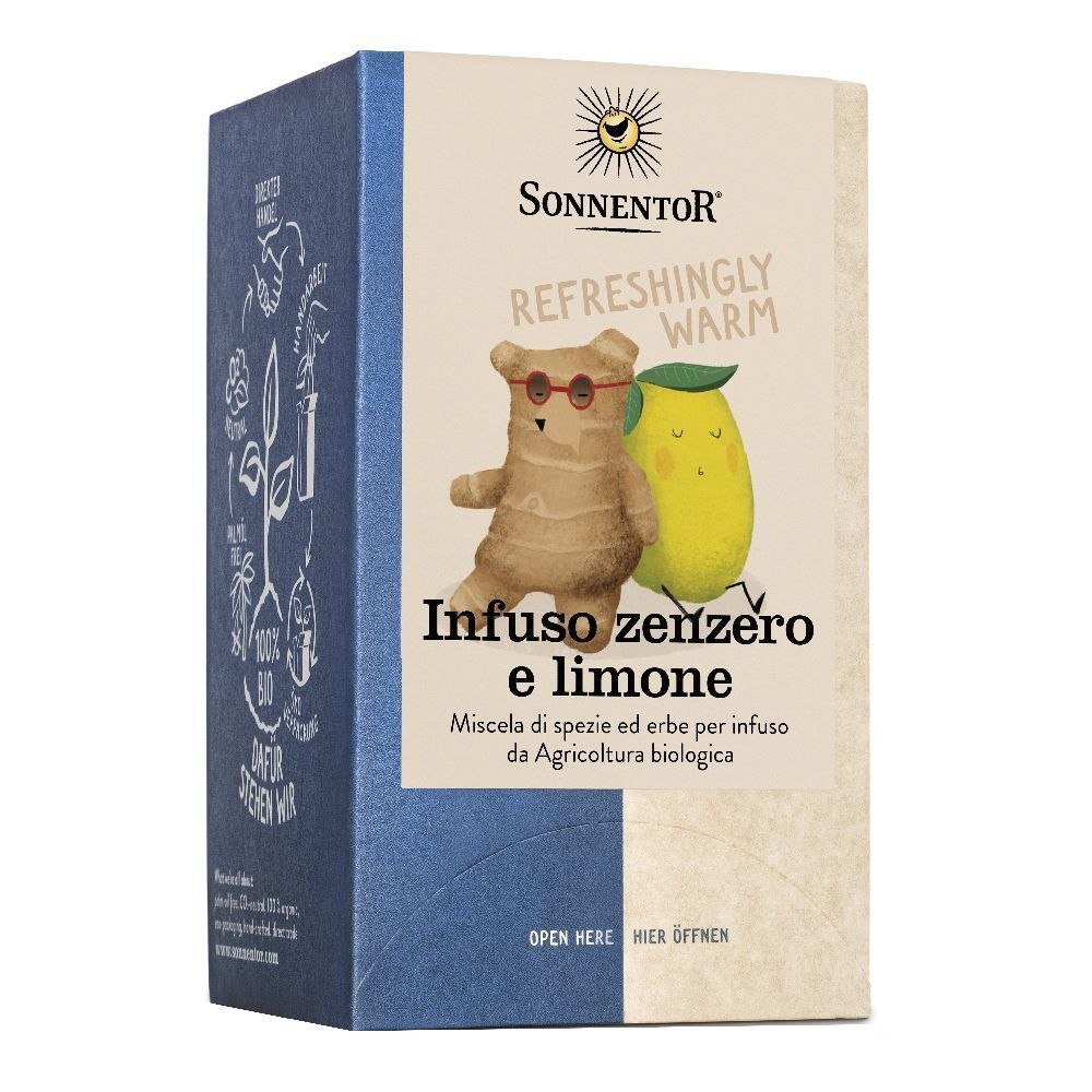 Sonnentor Infuso Zenzero-Limon