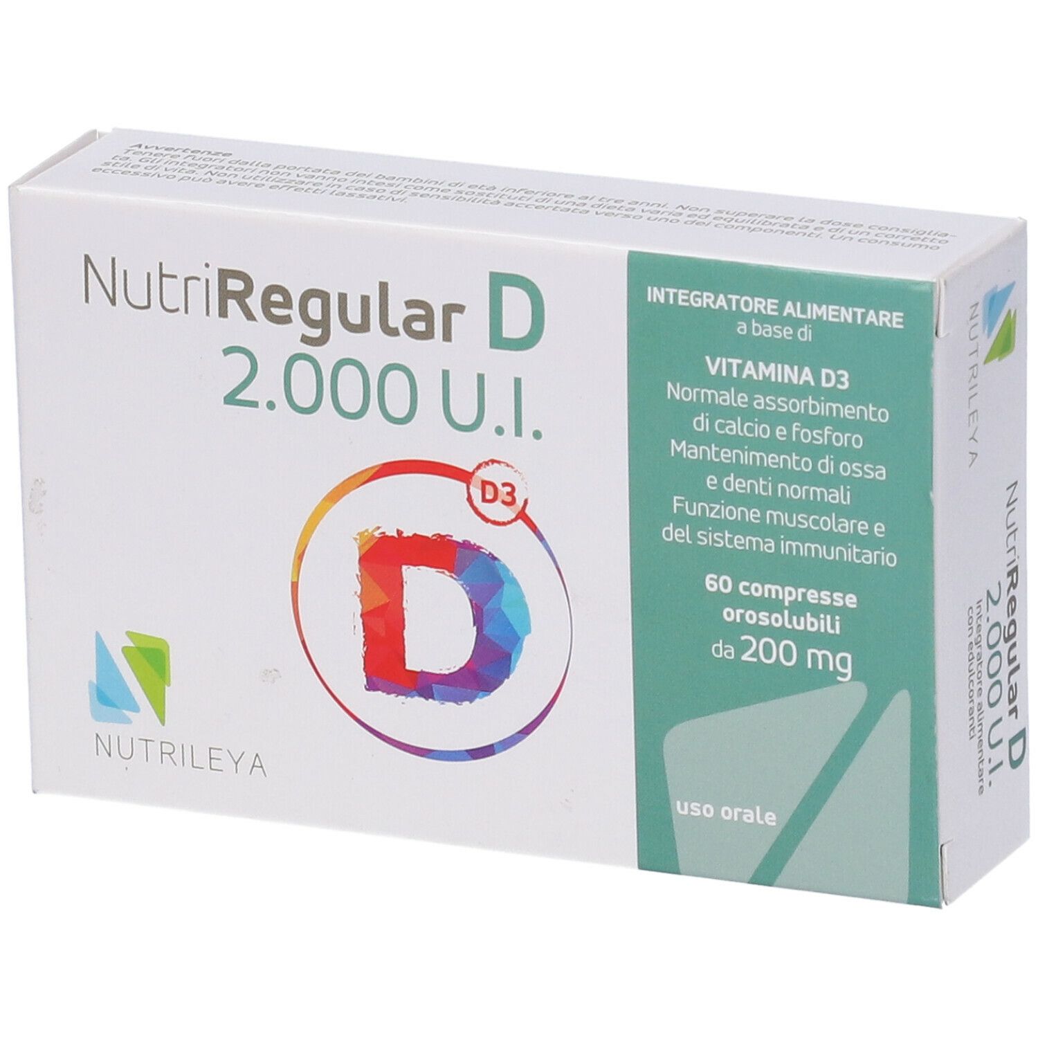 Nutriregular D 2000Ui Vegan 60 Compresse