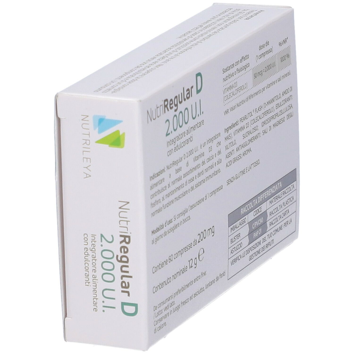 Nutriregular D 2000Ui Vegan 60 Compresse