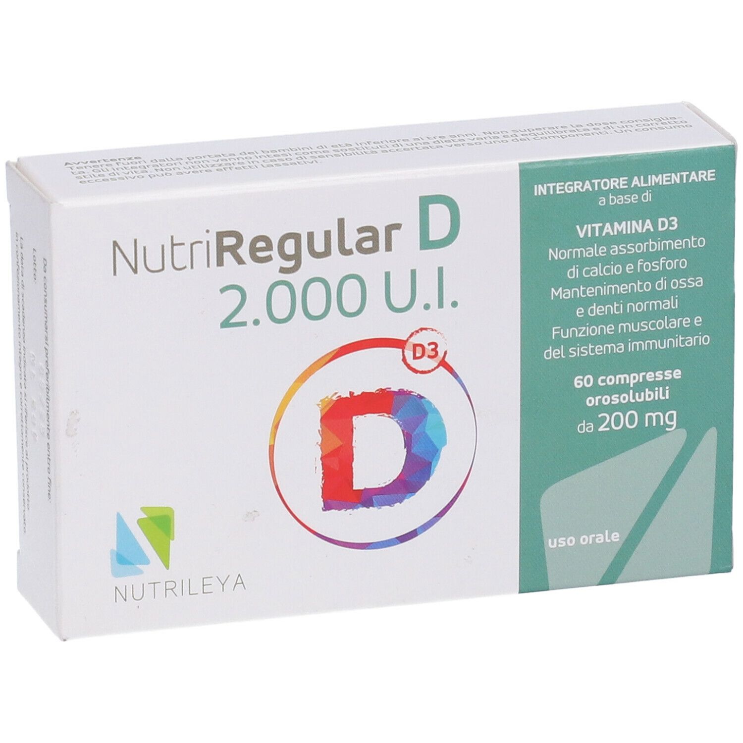 Nutriregular D 2000Ui Vegan 60 Compresse