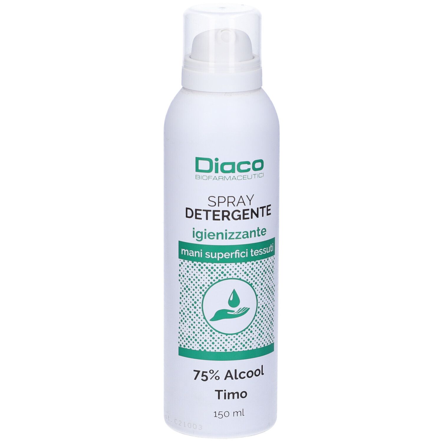 Spray Detergente Igienizzante Mani E Superfici Spray 150 Ml