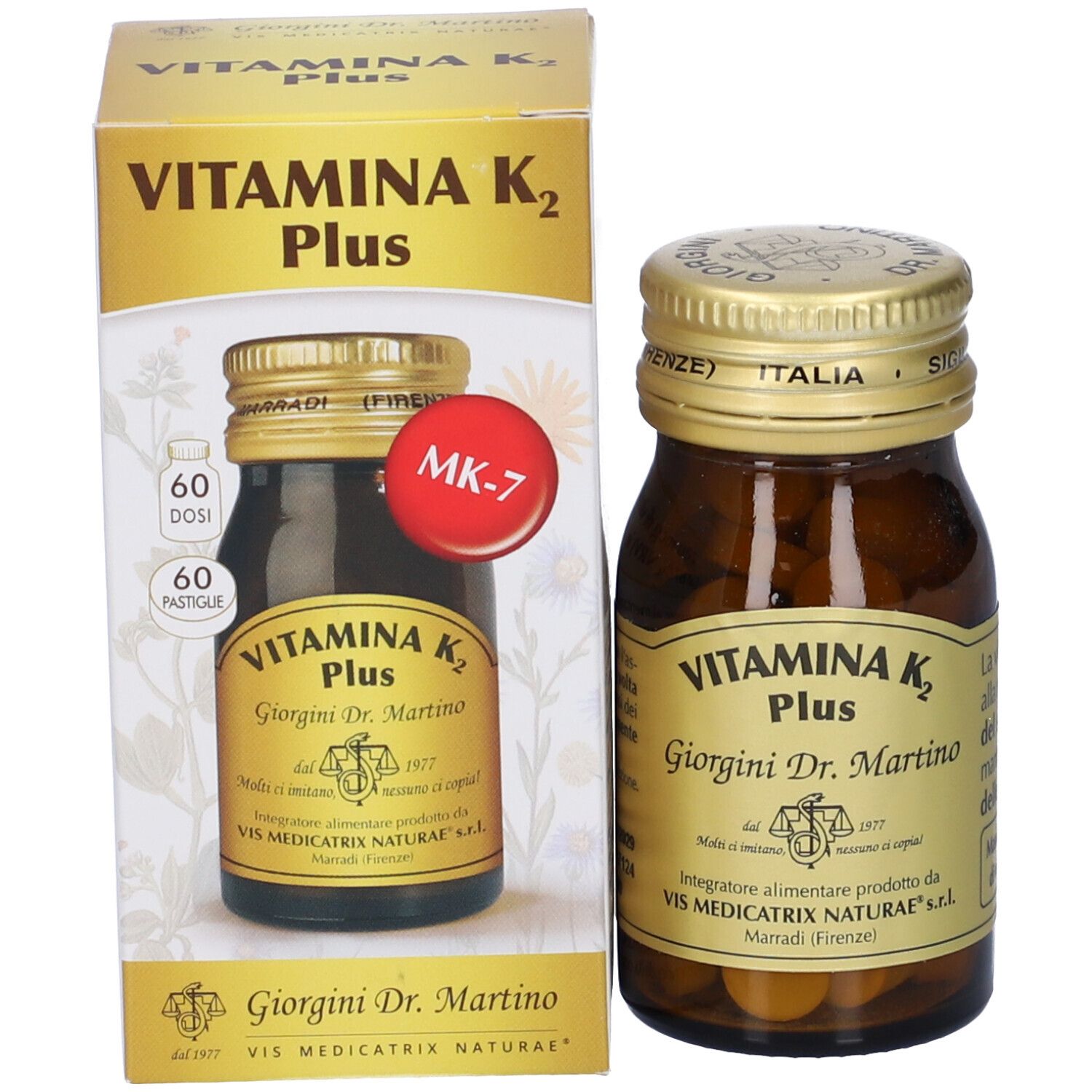 Vitamina K2 Plus 60 Pastiglie