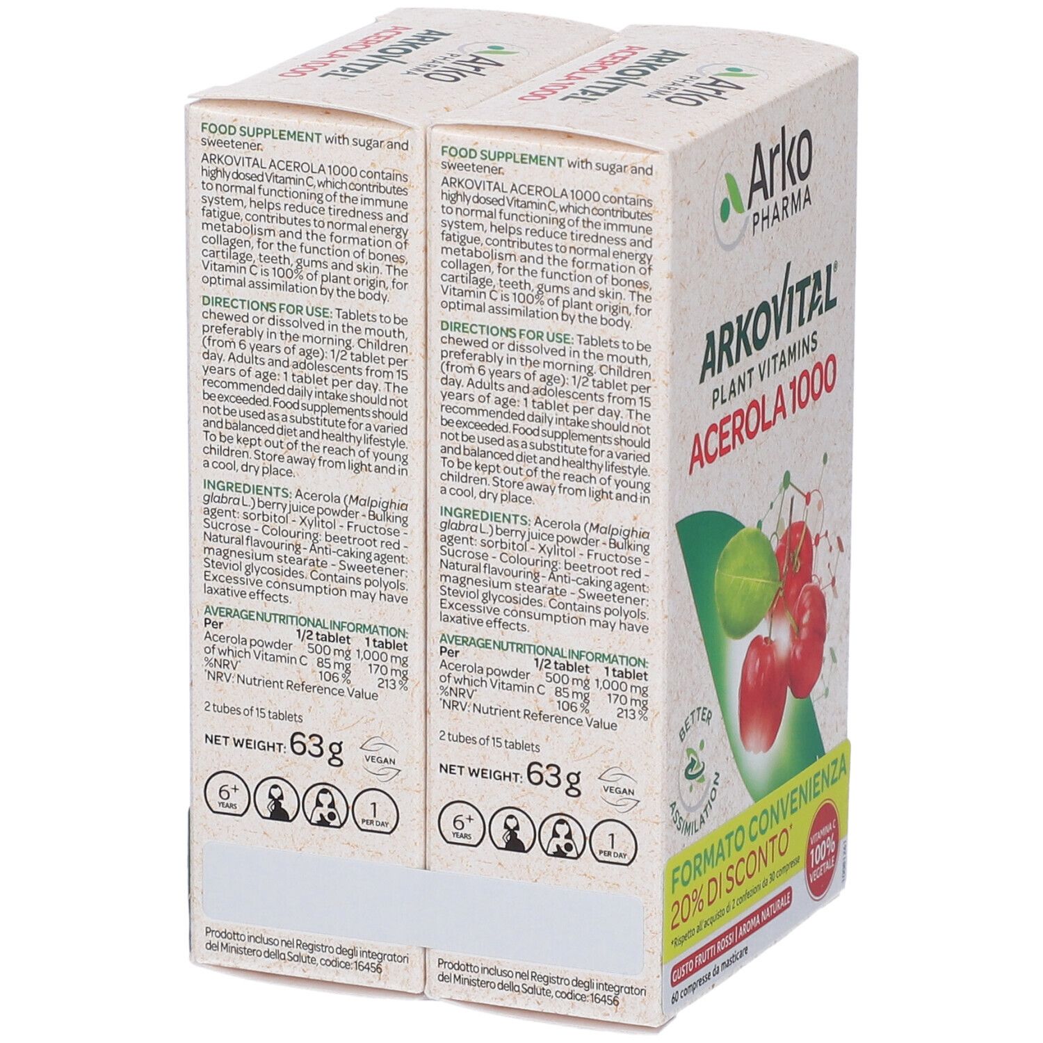 Arkovital® Acerola 1000