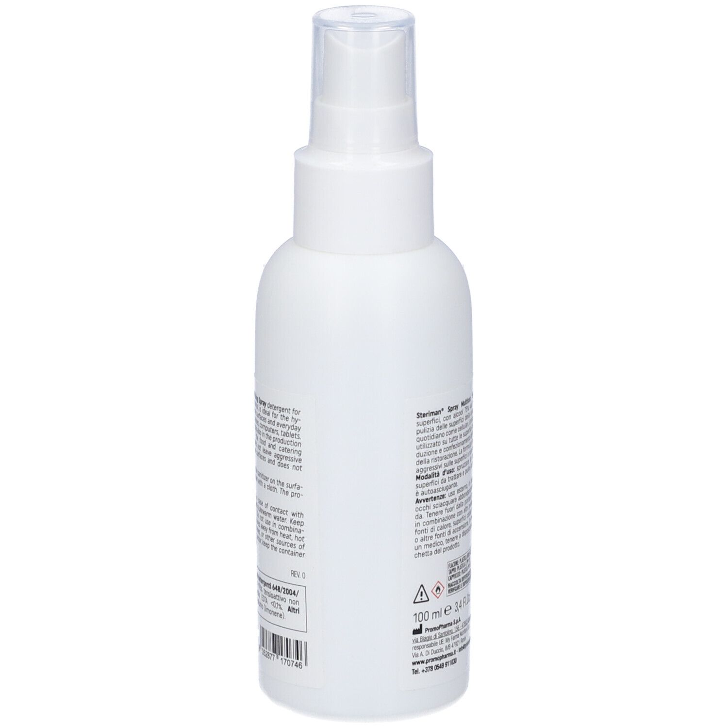 PromoPharma Steriman Spray Multiuso Superfici 100 ml