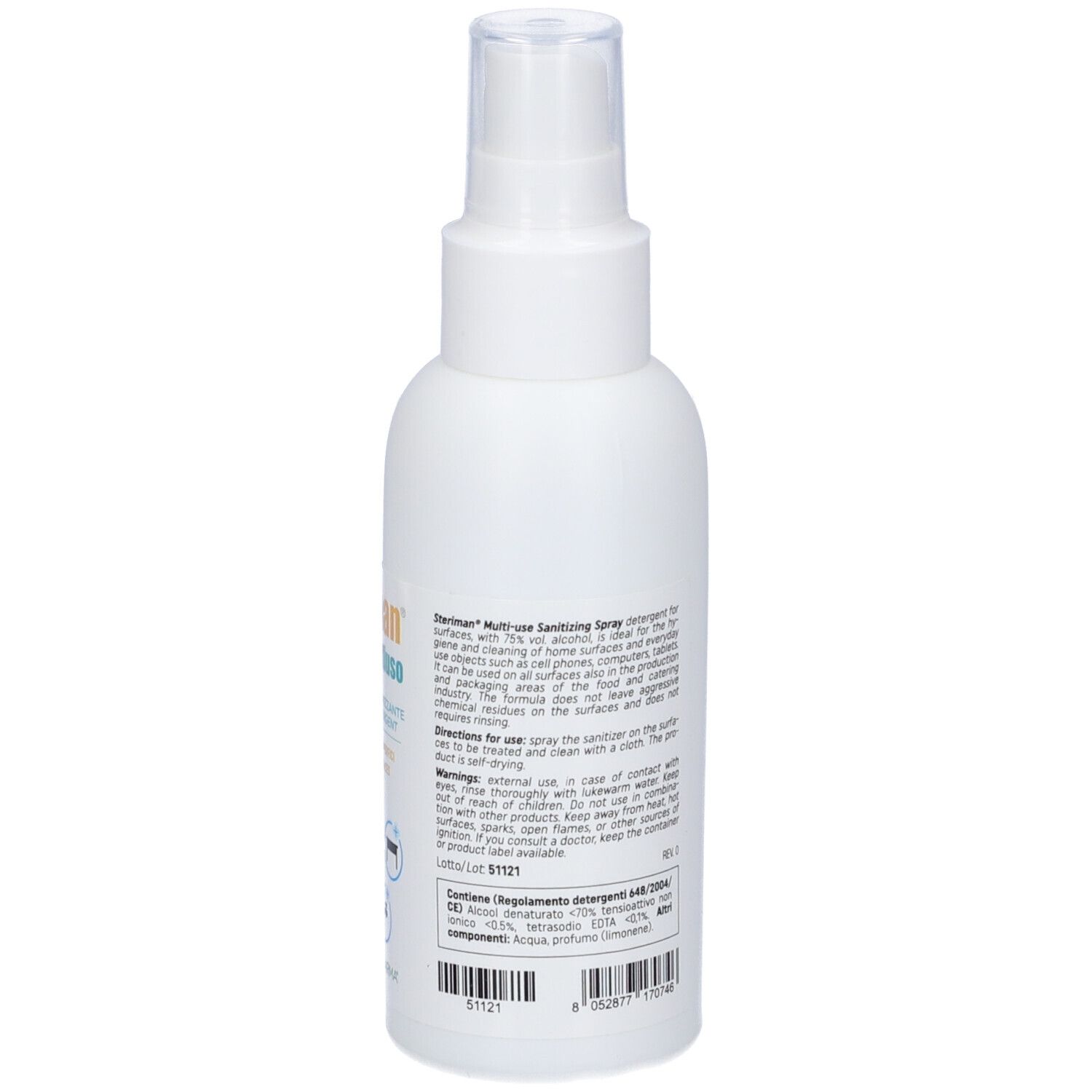 PromoPharma Steriman Spray Multiuso Superfici 100 ml