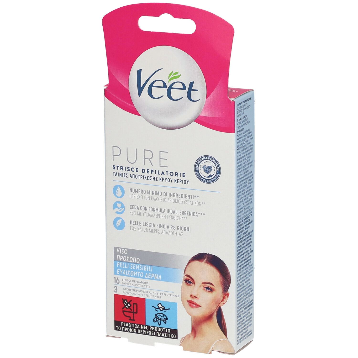 Veet MINIMA™ Strisce Depilatorie Viso