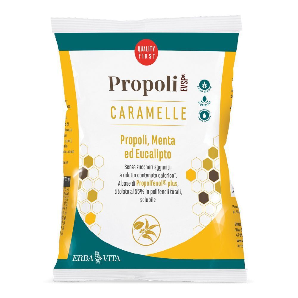 Propoli Evsp Caramelle Propoli Menta Eucalipto 65 G