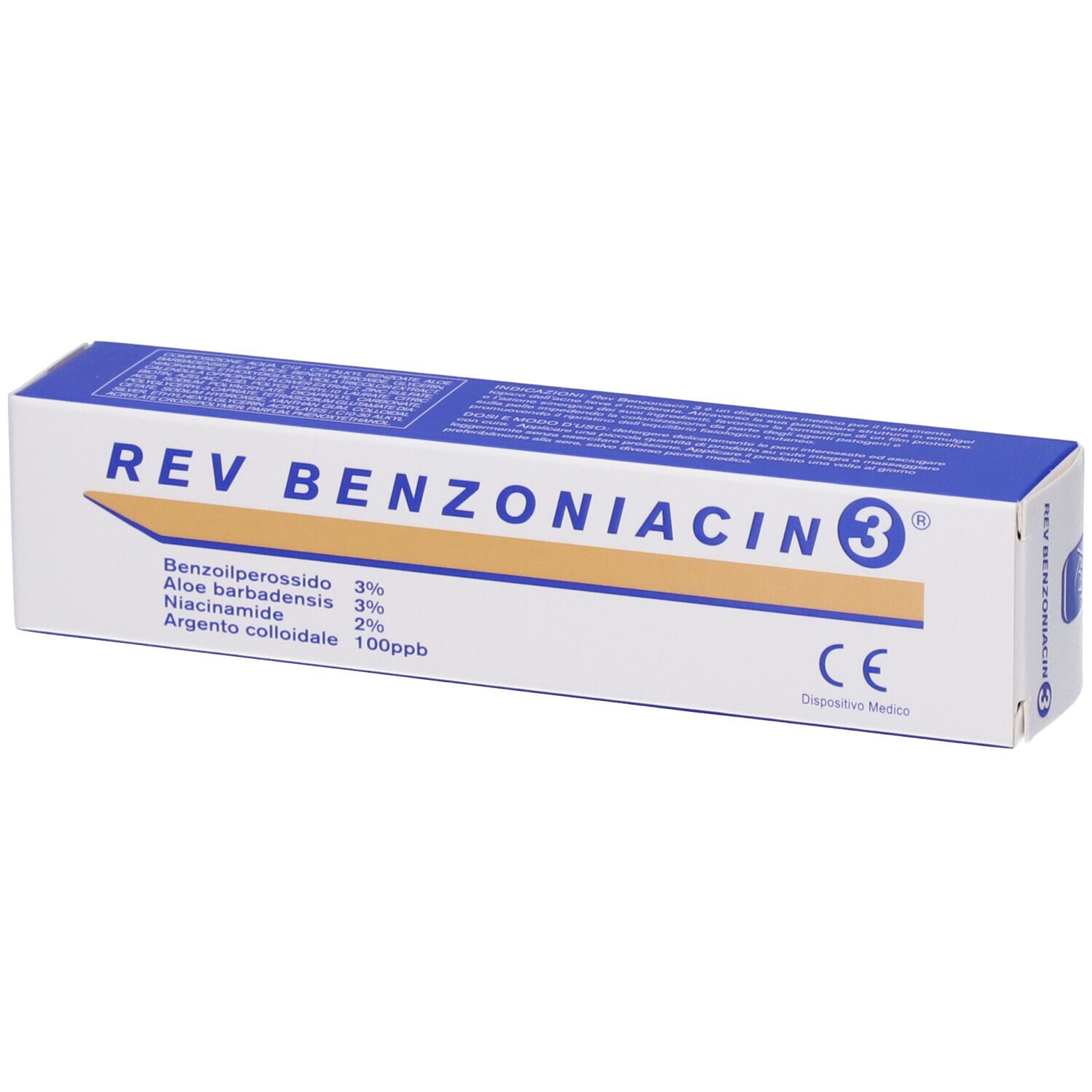 Rev Benzoniacin 3 Crema 30 Ml