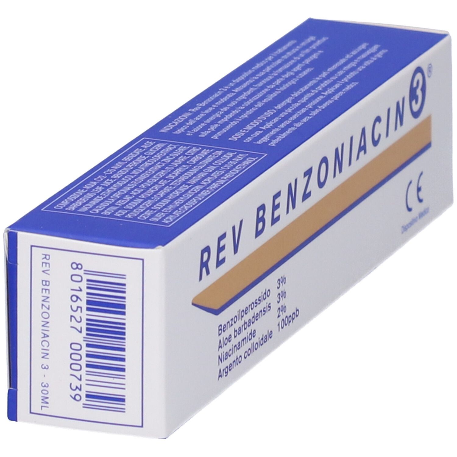 Rev Benzoniacin 3 Crema 30 Ml