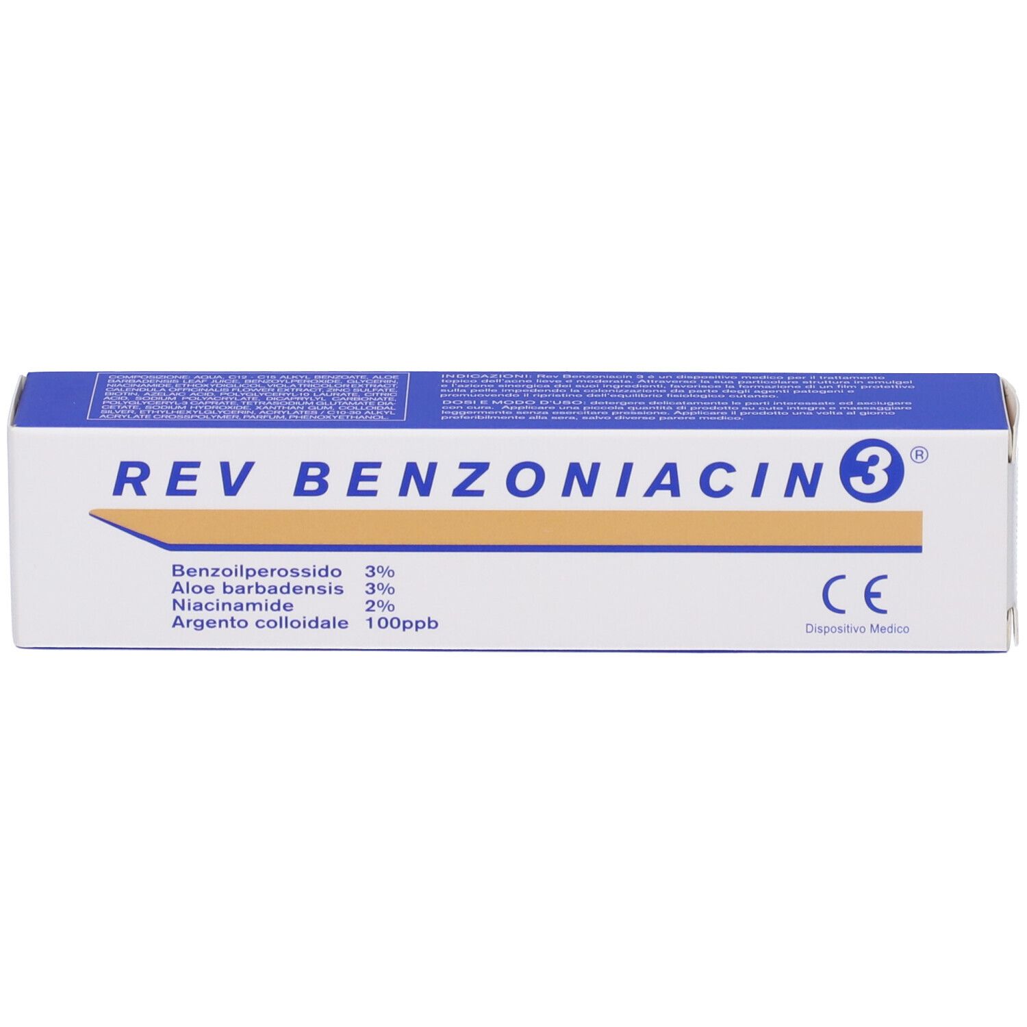 Rev Benzoniacin 3 Crema 30 Ml