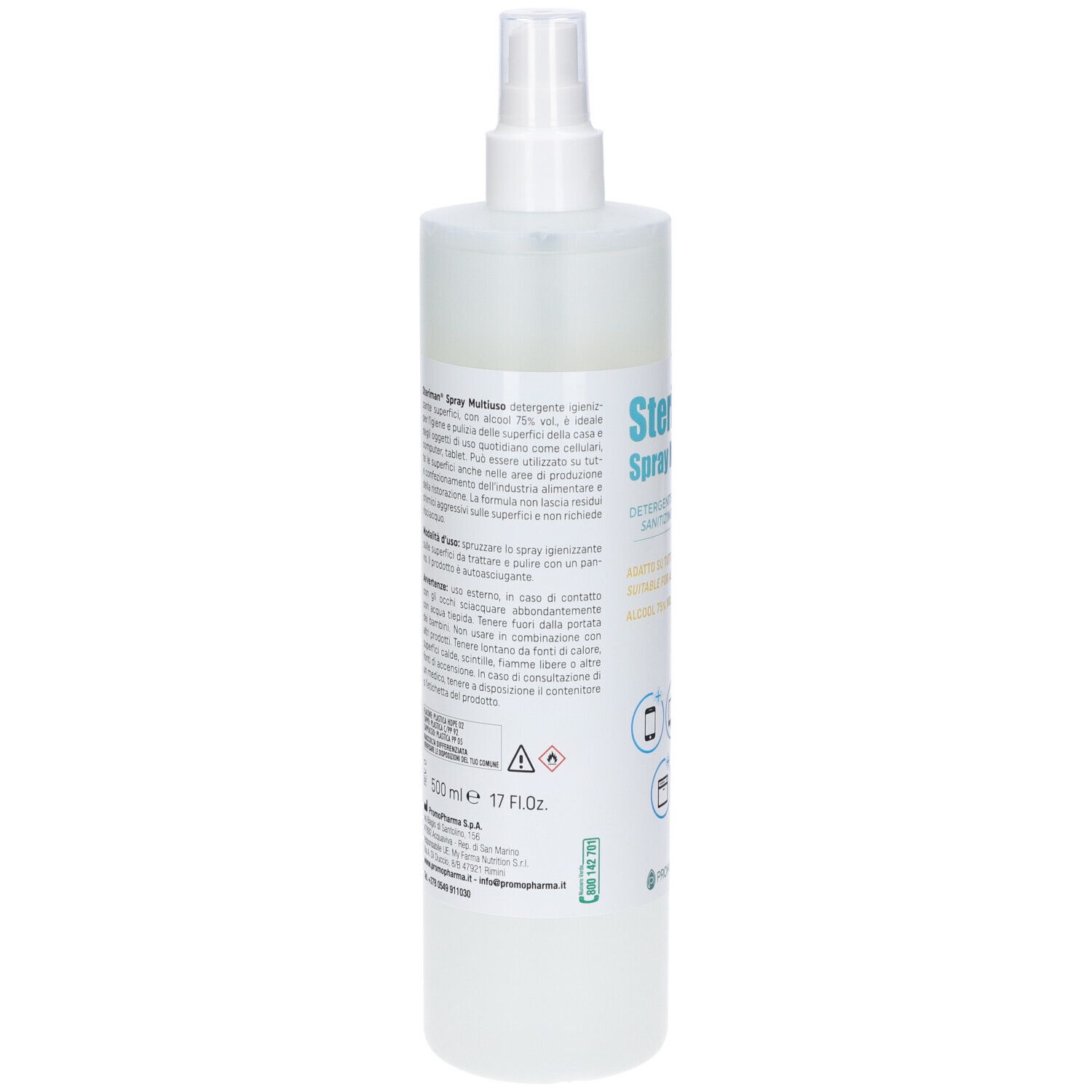 PromoPharma Steriman Spray Multiuso Superfici 500 ml