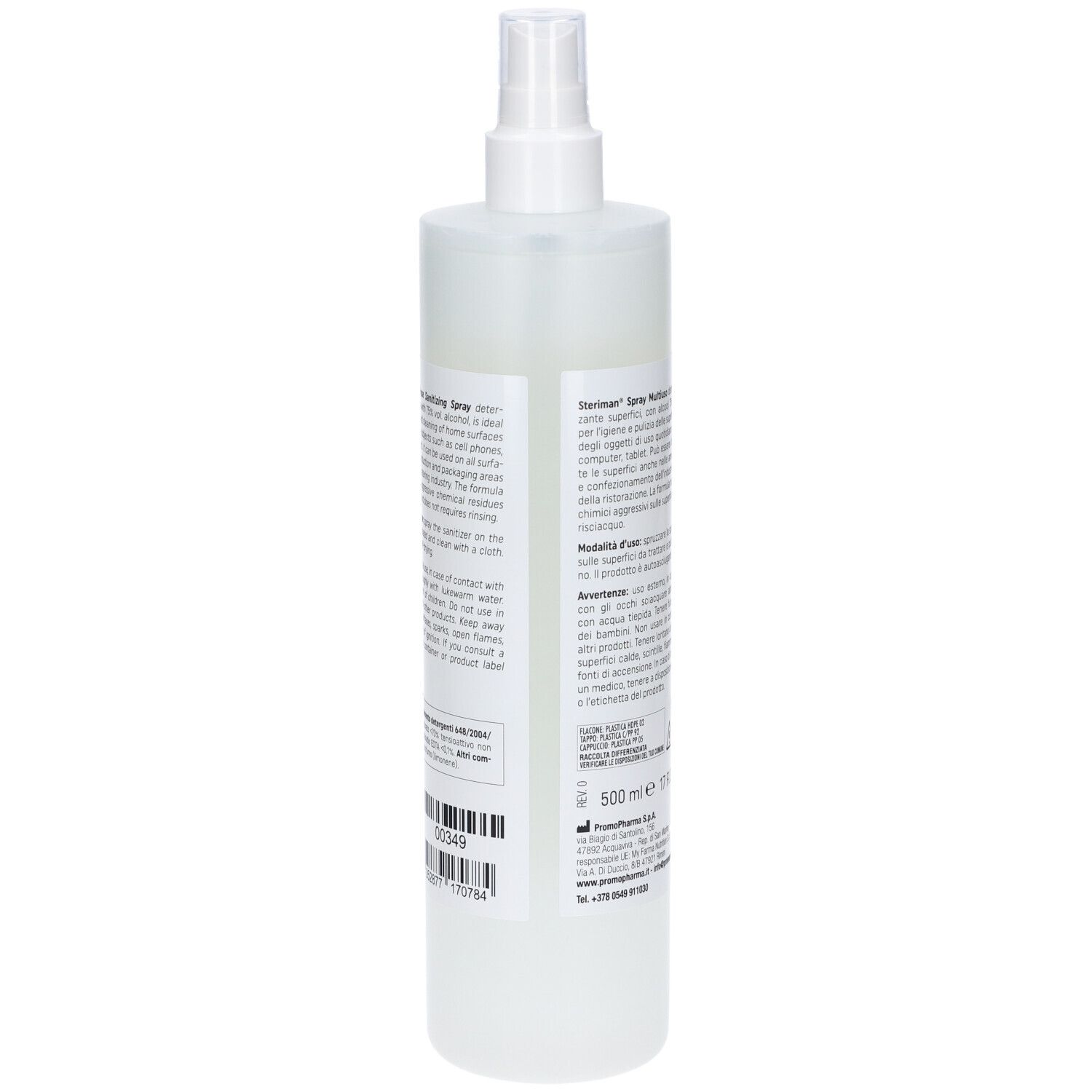 PromoPharma Steriman Spray Multiuso Superfici 500 ml