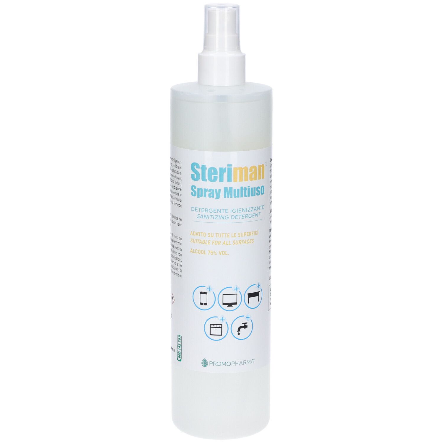 PromoPharma Steriman Spray Multiuso Superfici 500 ml