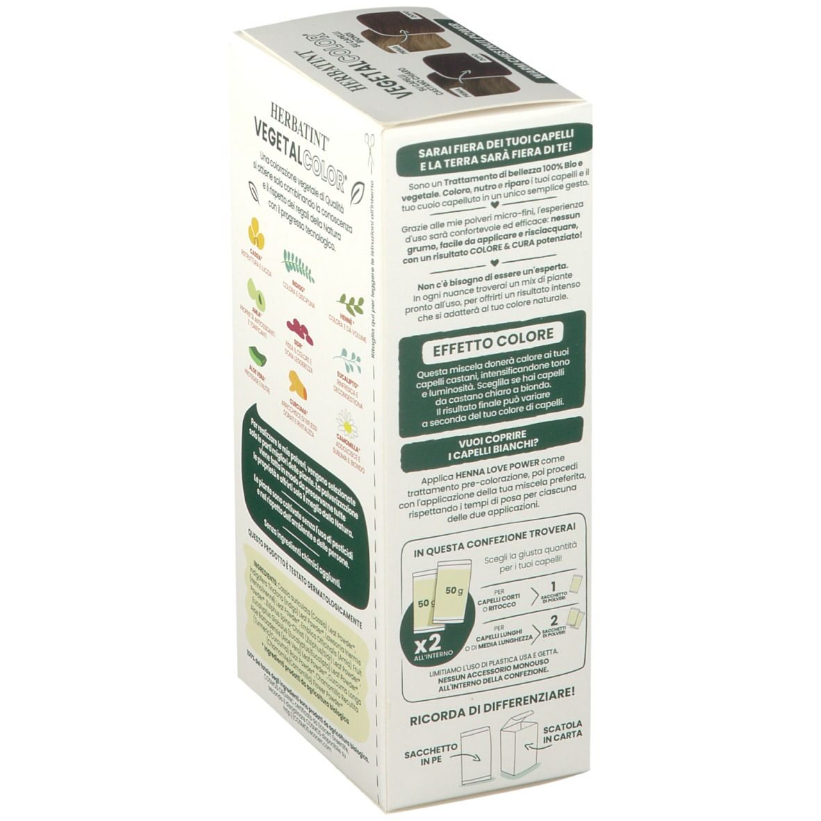 HERBATINT® VEGETAL COLOR® Warm Chestnut Power
