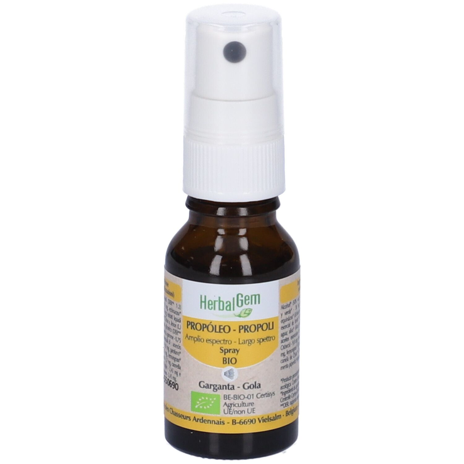 Herbalgem Propoli Largo Spettro Spray BIO per la Gola
