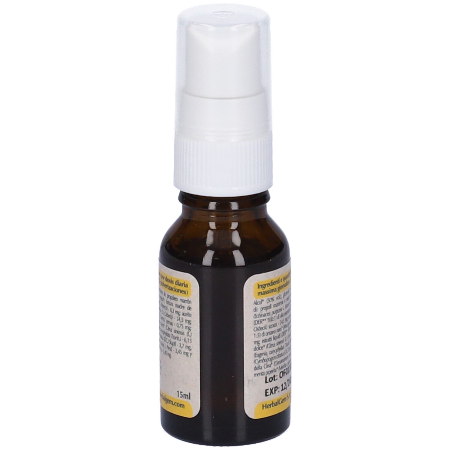 Herbalgem Propoli Largo Spettro Spray BIO per la Gola
