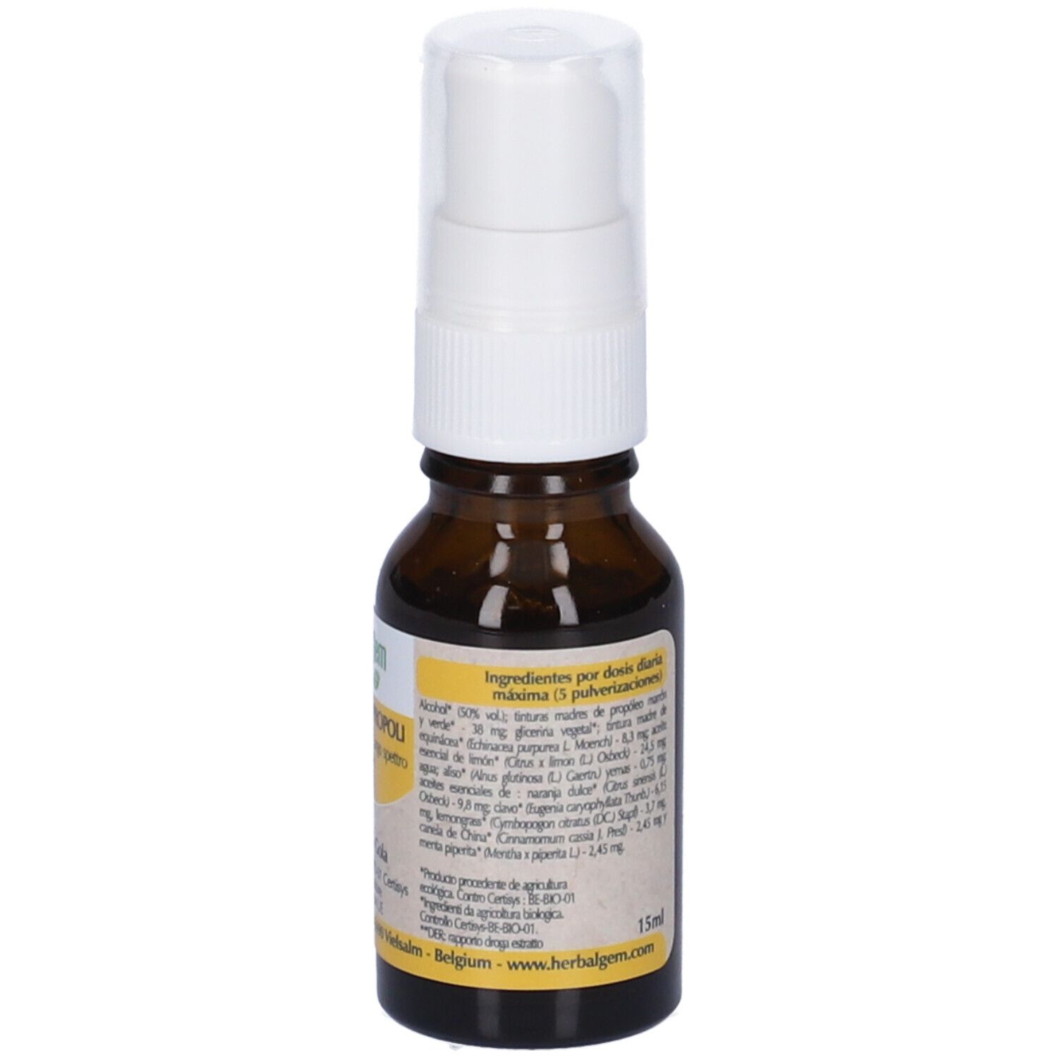 Herbalgem Propoli Largo Spettro Spray BIO per la Gola