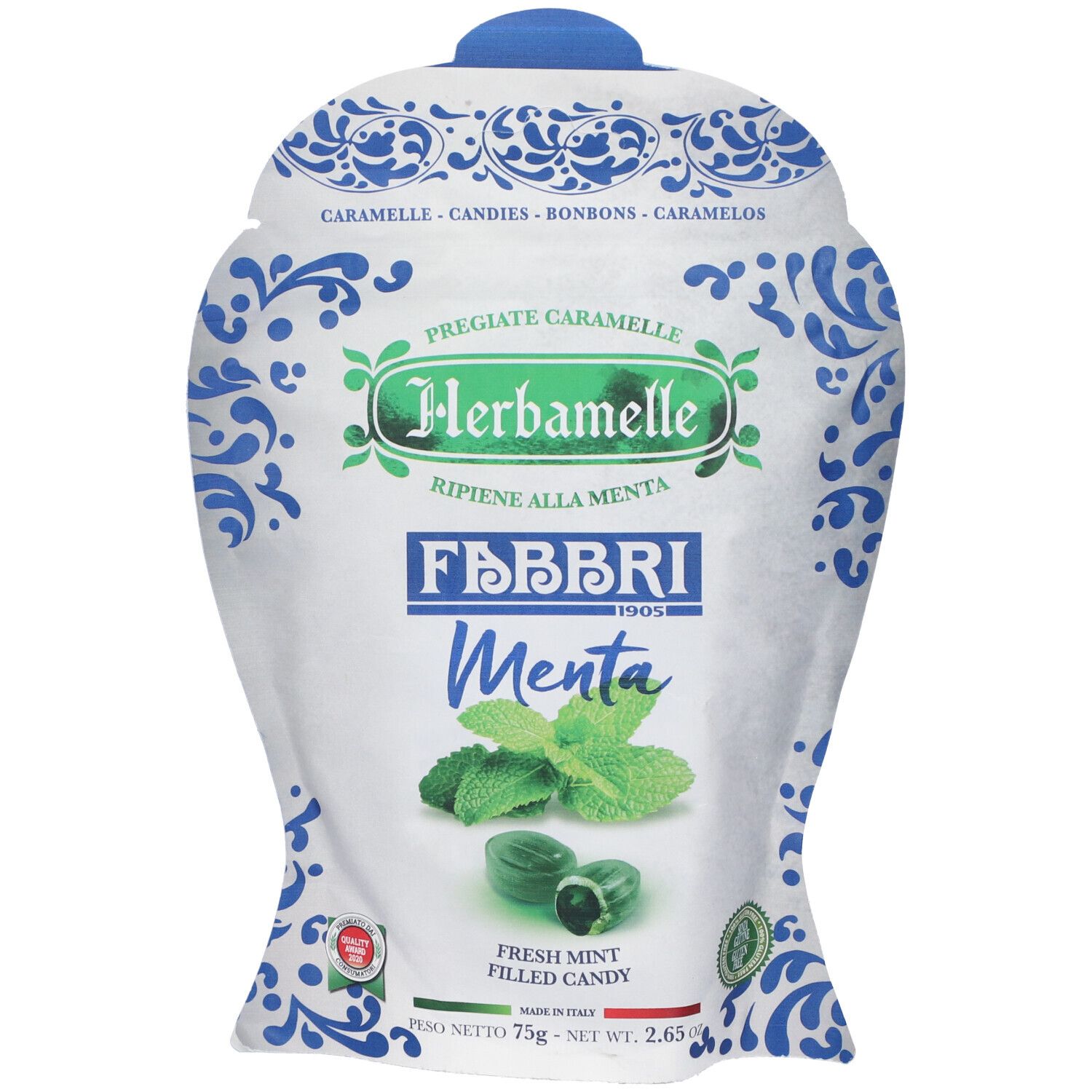 Herbamelle Menta Fabbri Caramelle