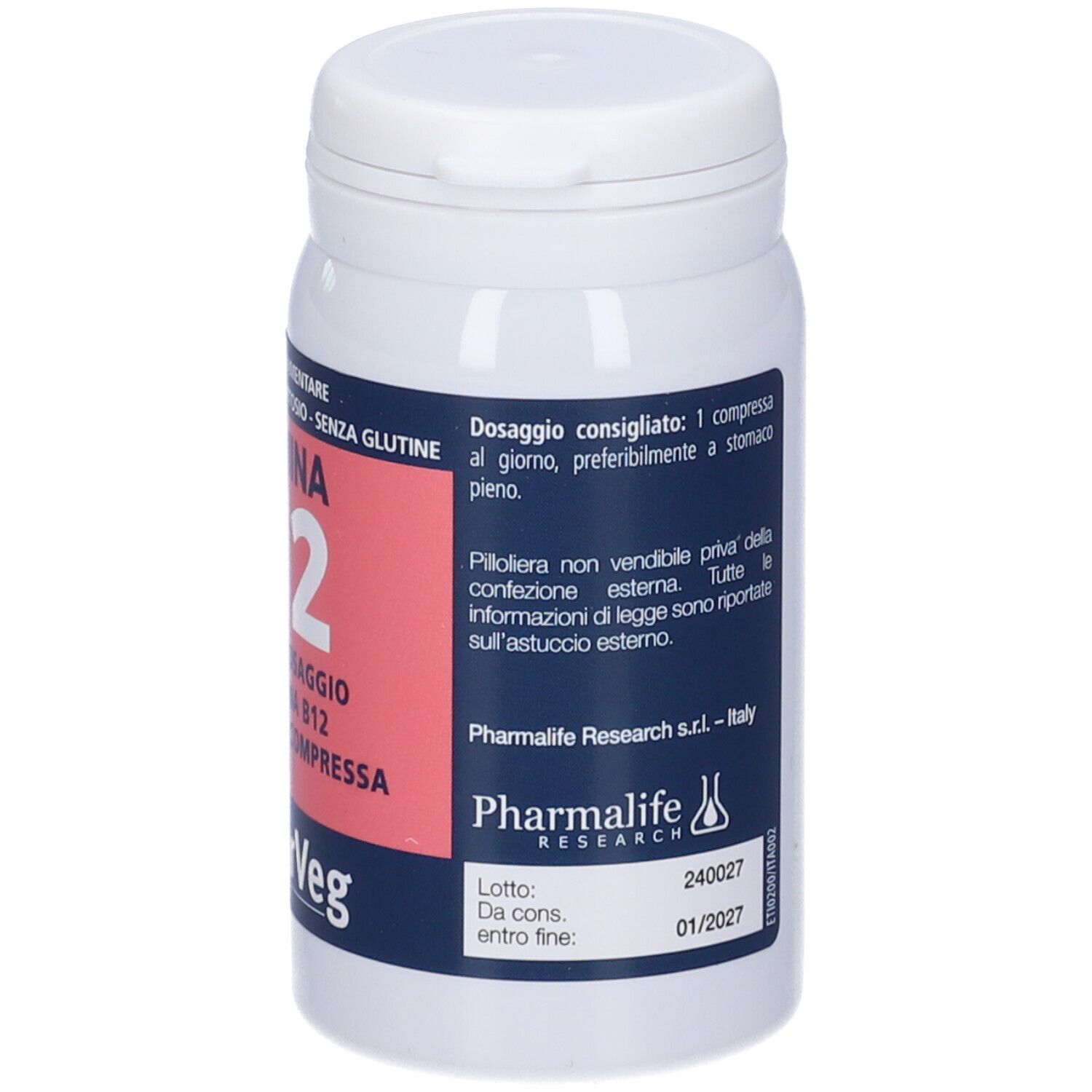 VITAMINA B12 100CPR VITACURVEG